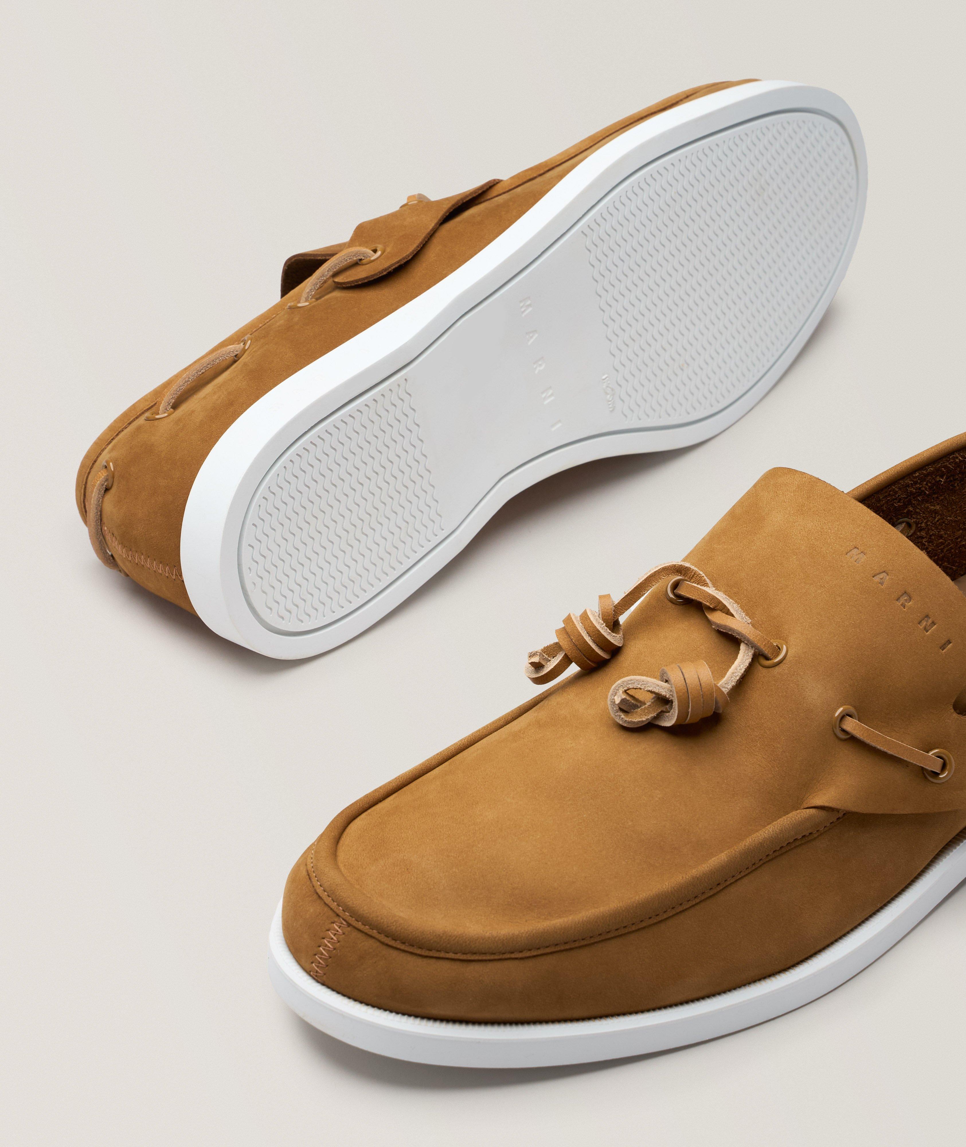 Mocassin bateau en nubuck image 3