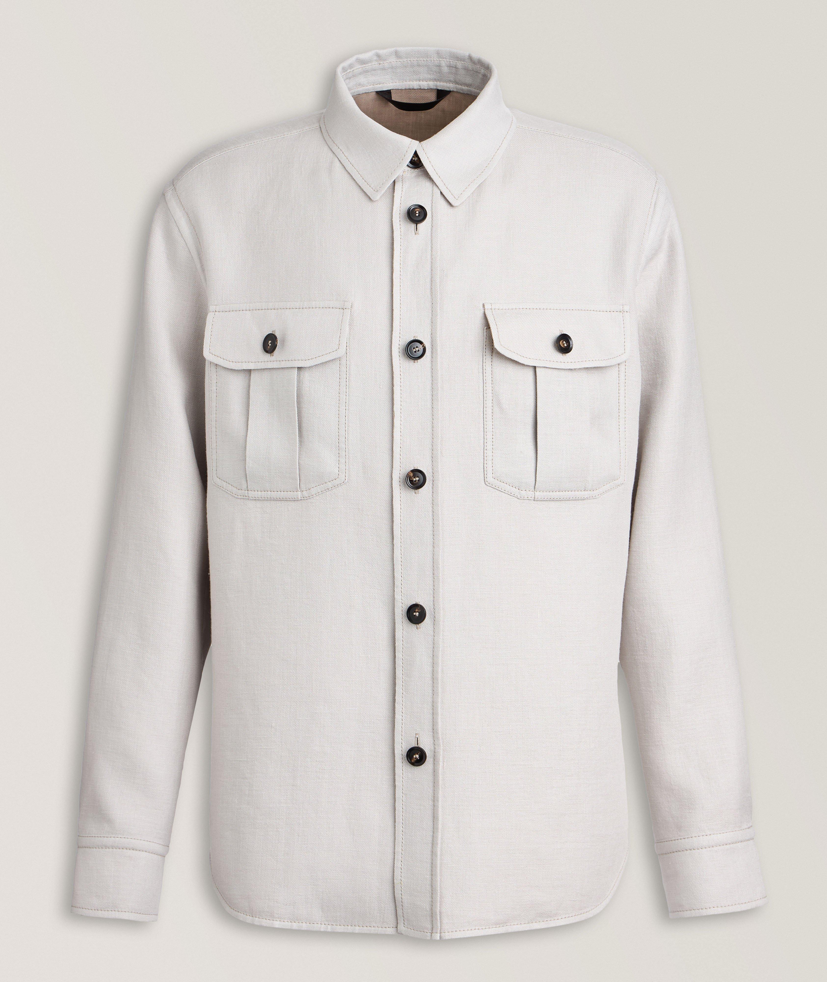 Vagabond Linen-Wool Overshirt  image 0