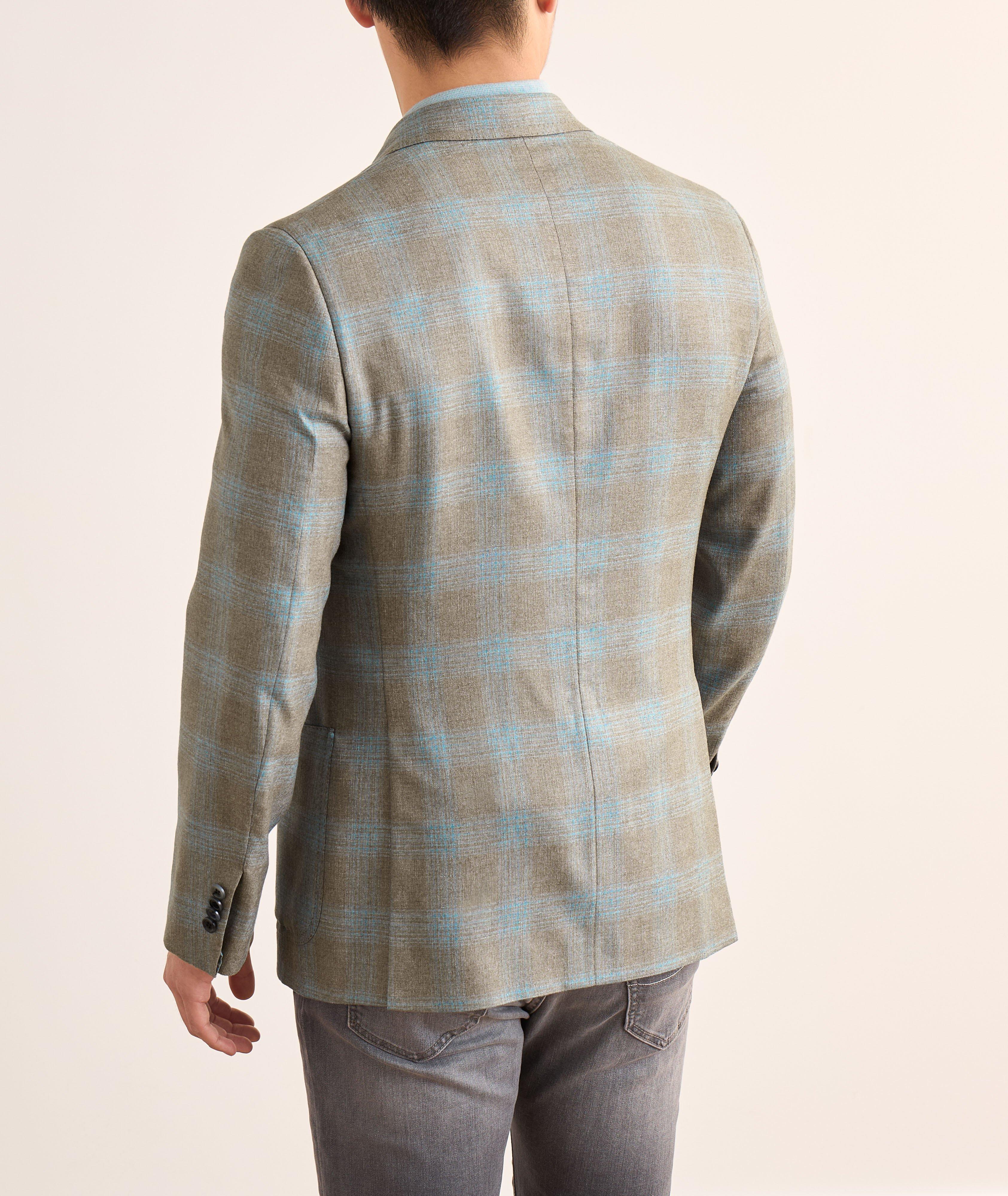 Giacca Amalfi Check Silk-Cashmere Sport Jacket image 2