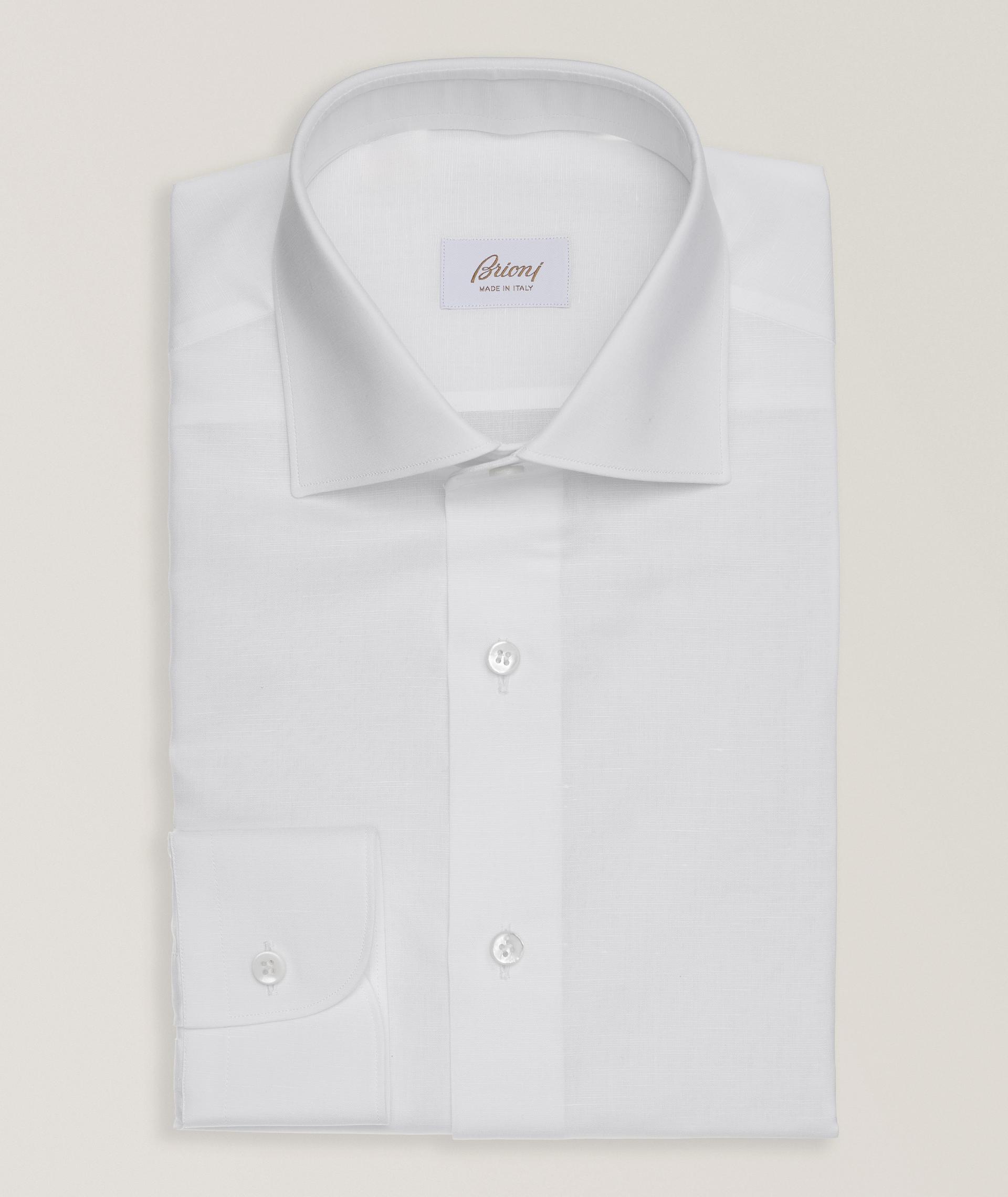 William Cotton-Linen Dress Shirt image 0
