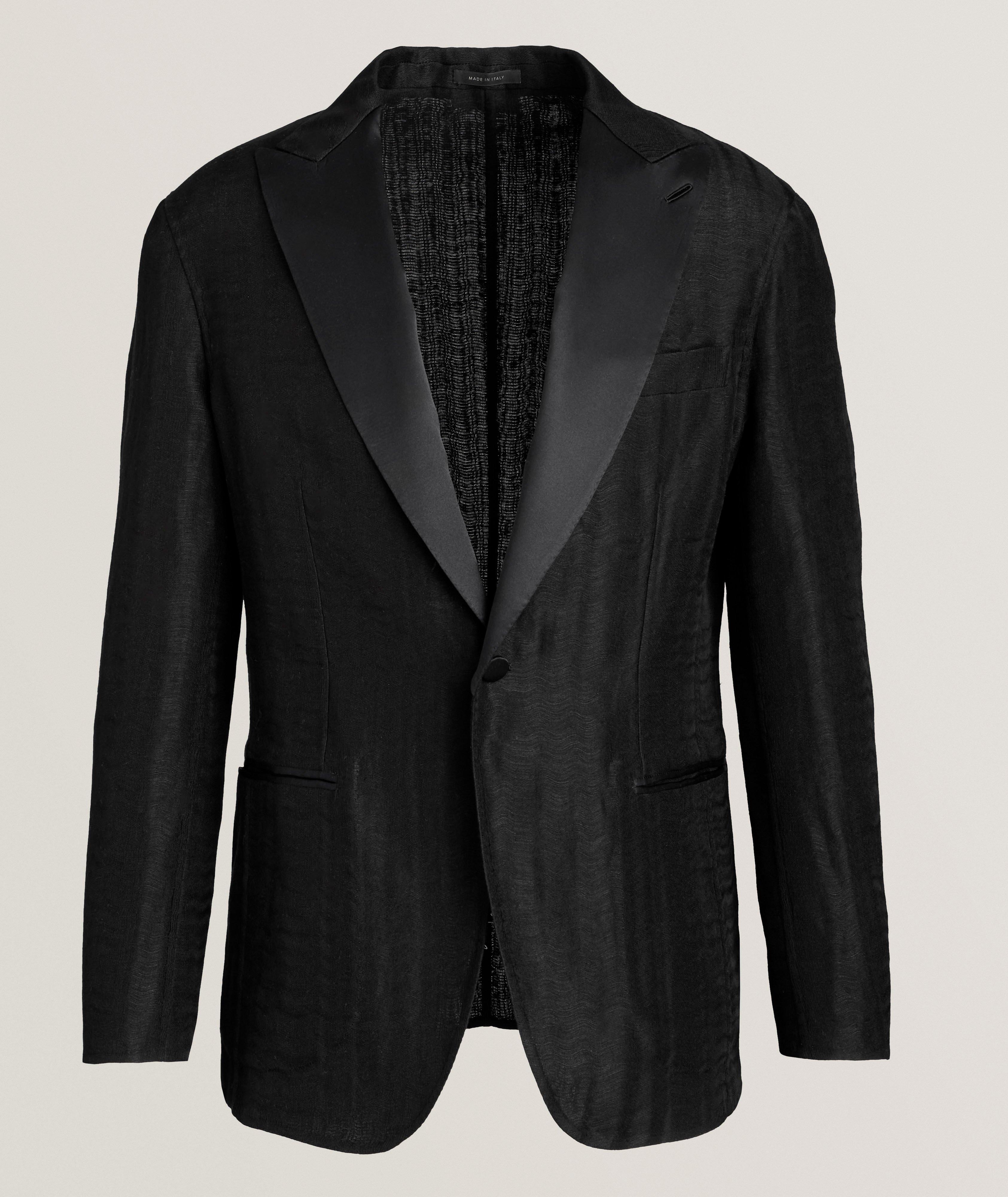 Wave Cotton-Blend Tuxedo Jacket  image 0