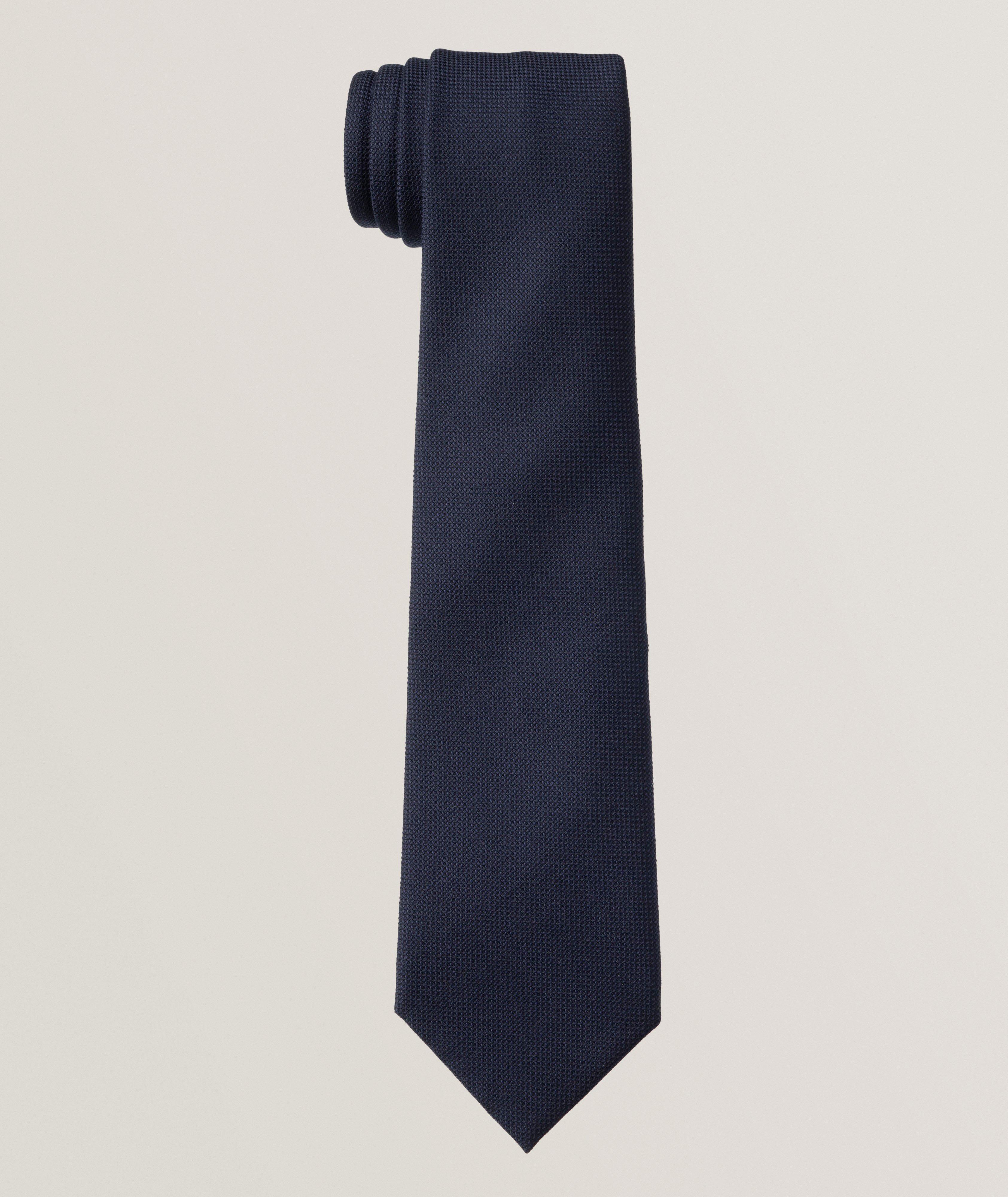 Hopsack Wool Tie image 0