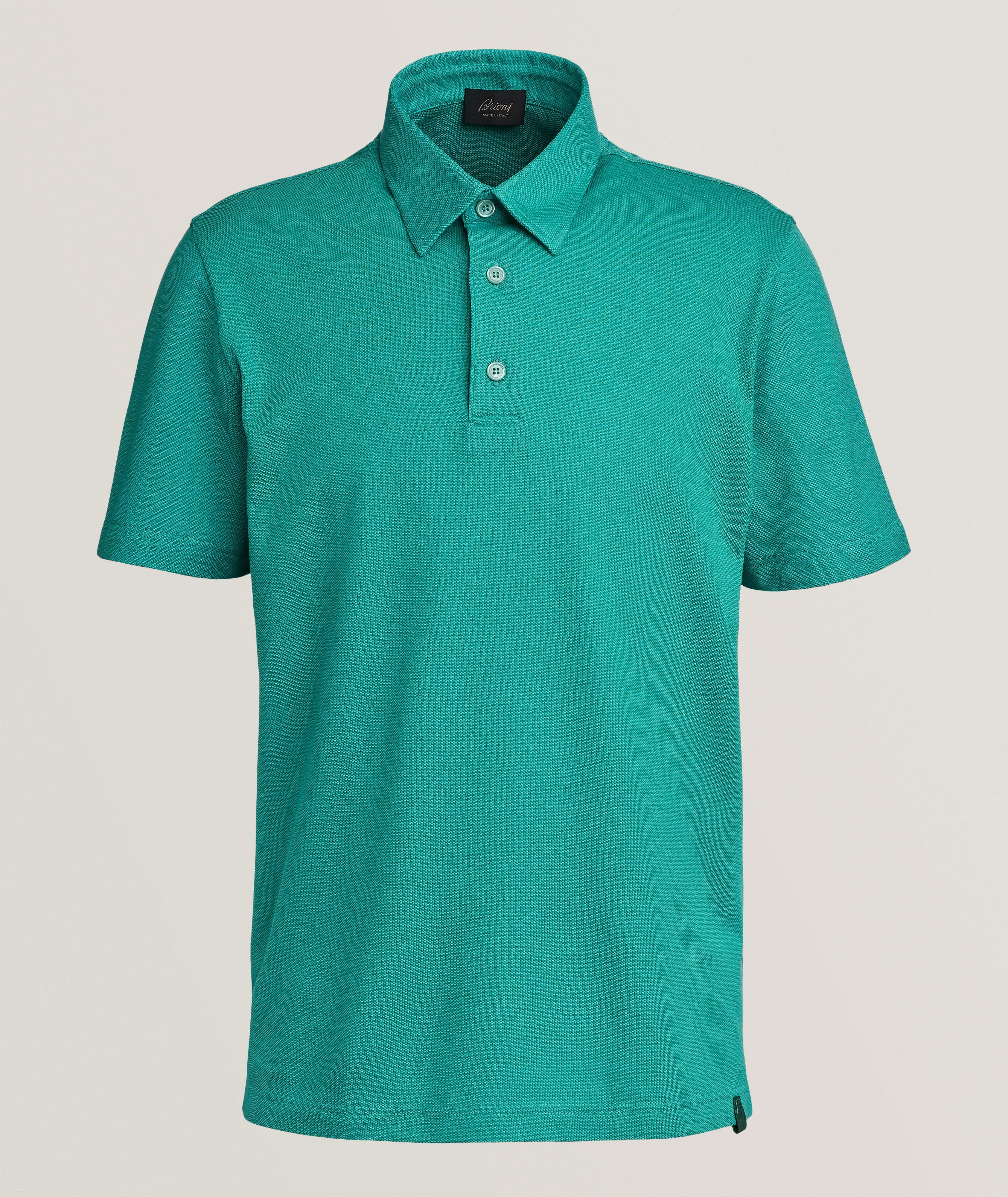 Polo en piqué de coton image 0