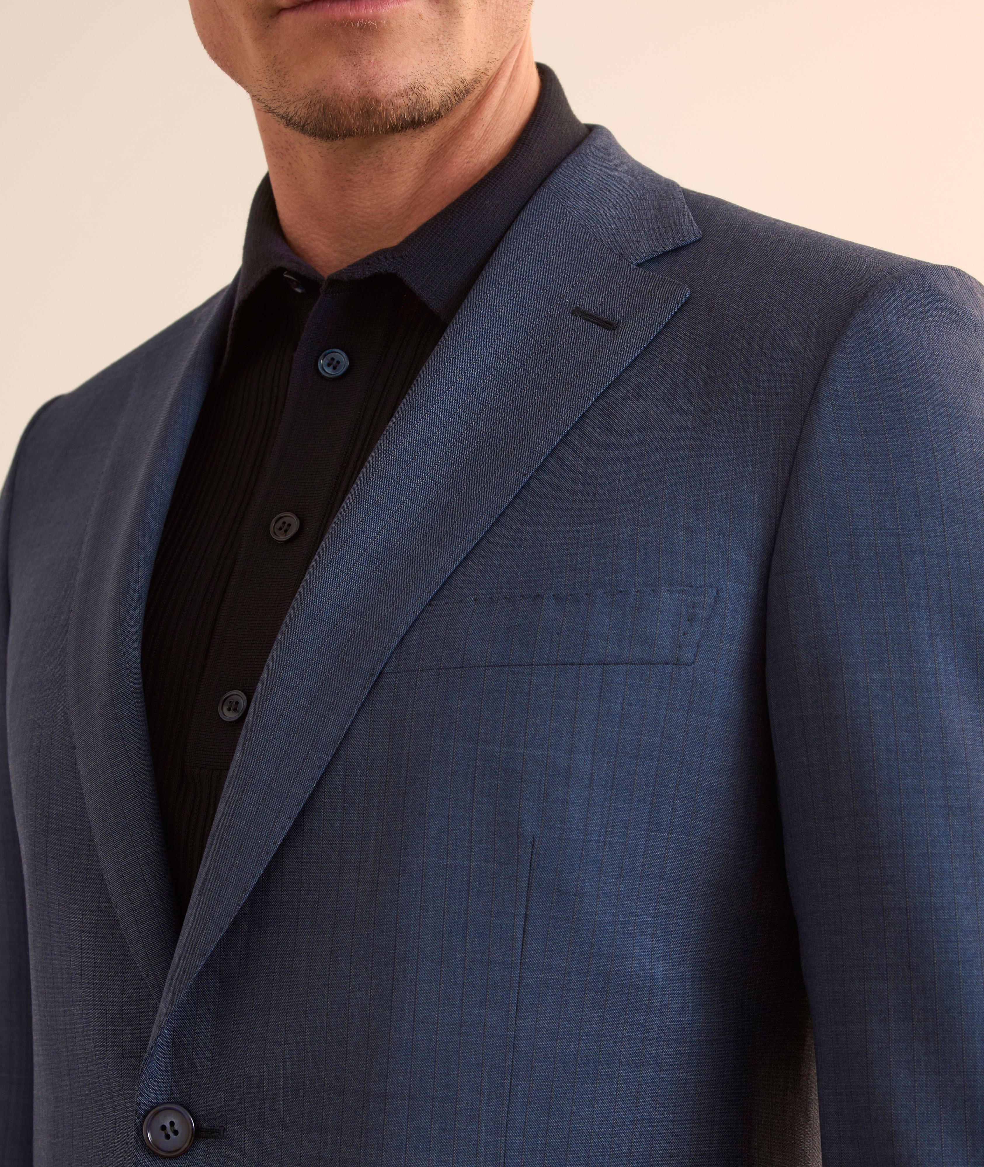 Wool Shadow Stripe Suit image 3