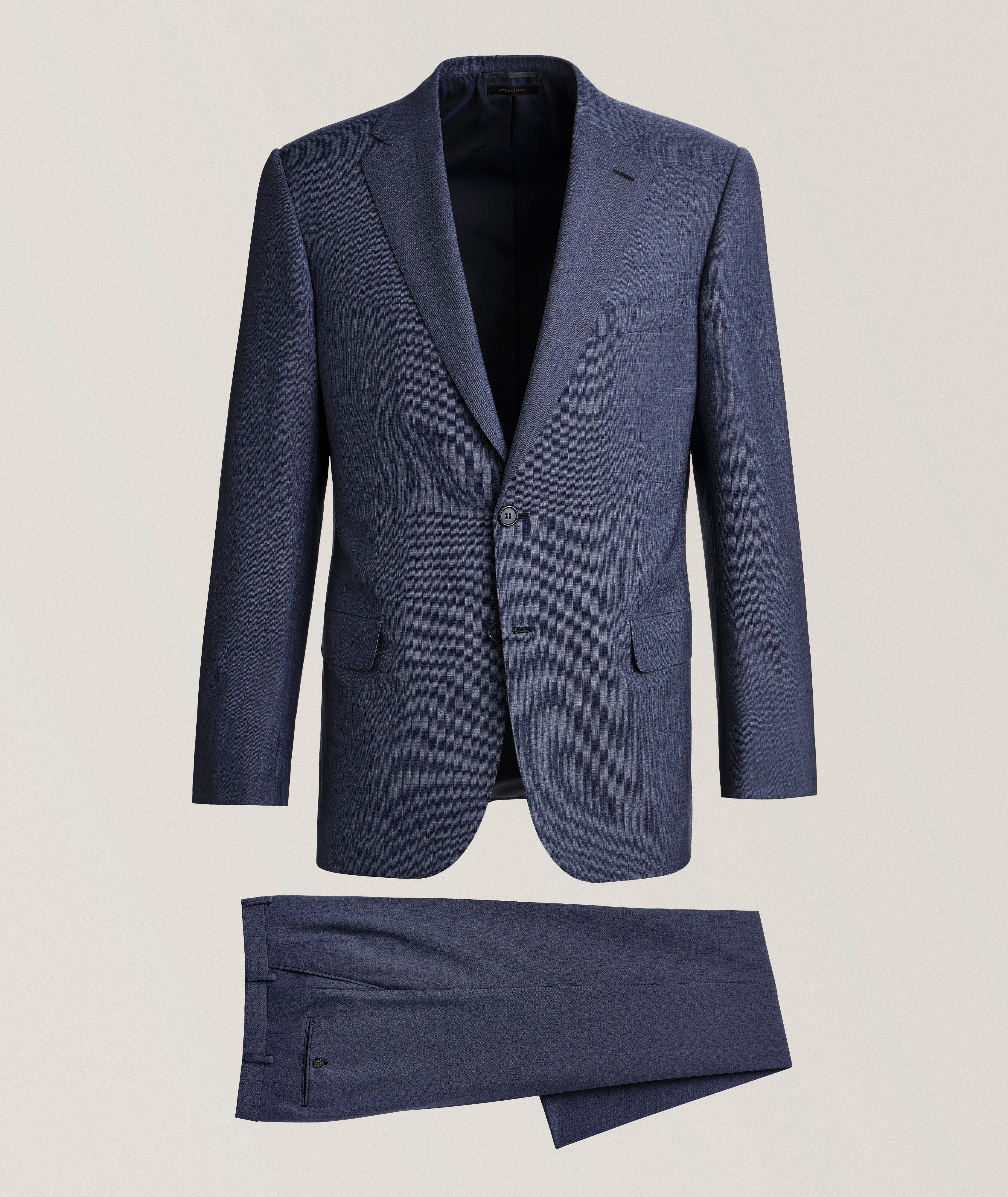 Wool Shadow Stripe Suit image 0