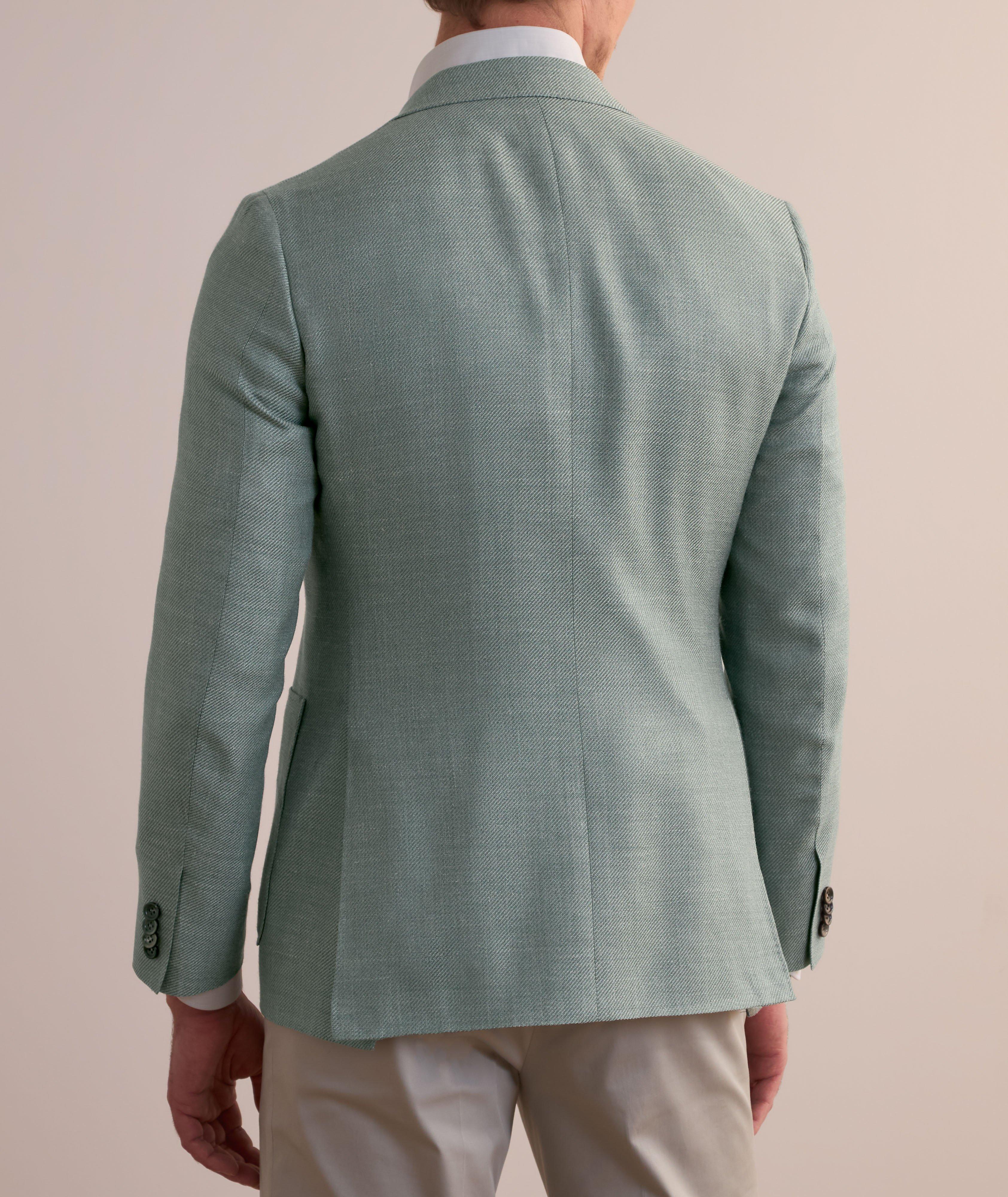 Kei Textured Wool-Blend Sport Jacket image 2