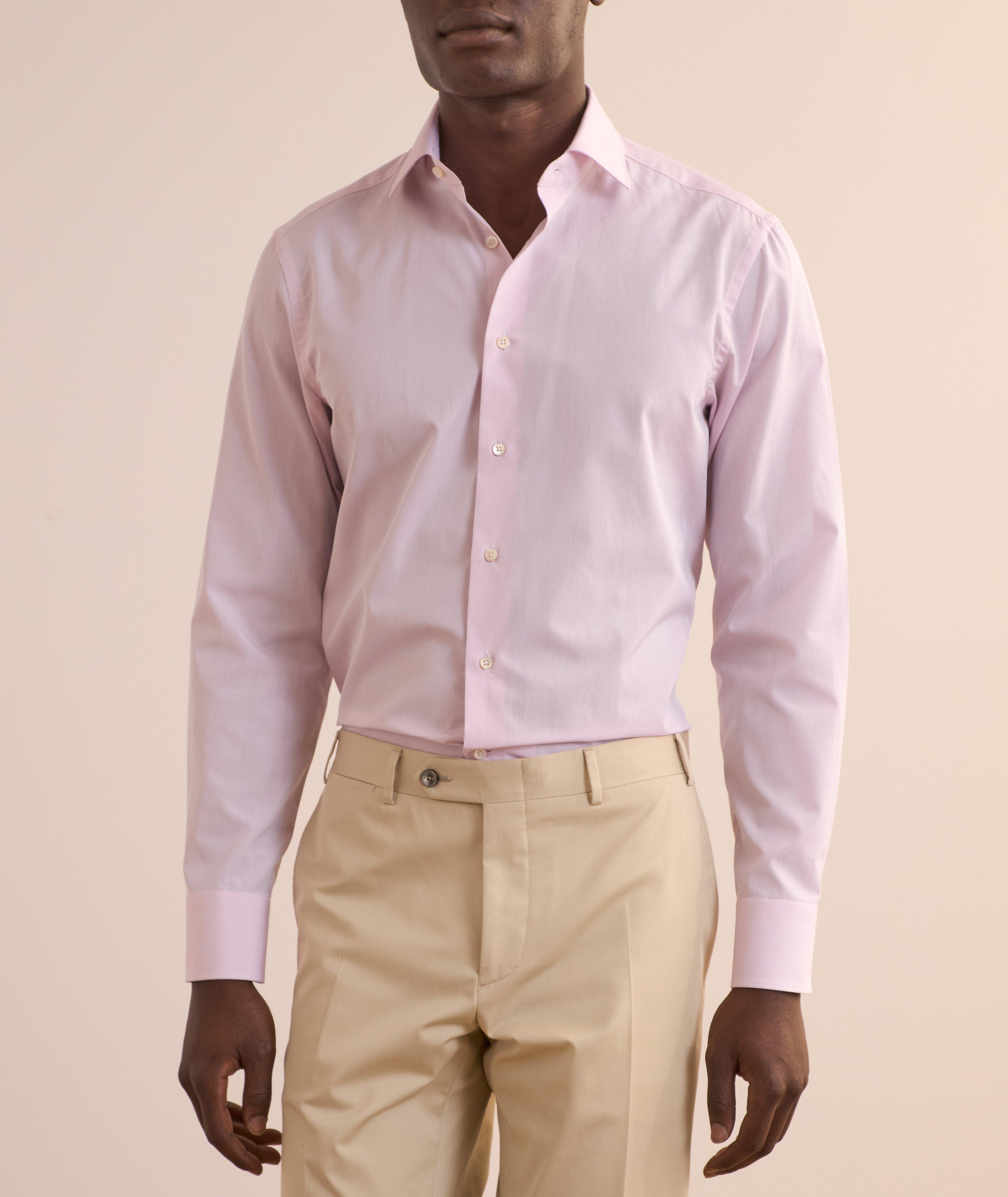 Regular-Fit Cotton Dress Shirt image 1