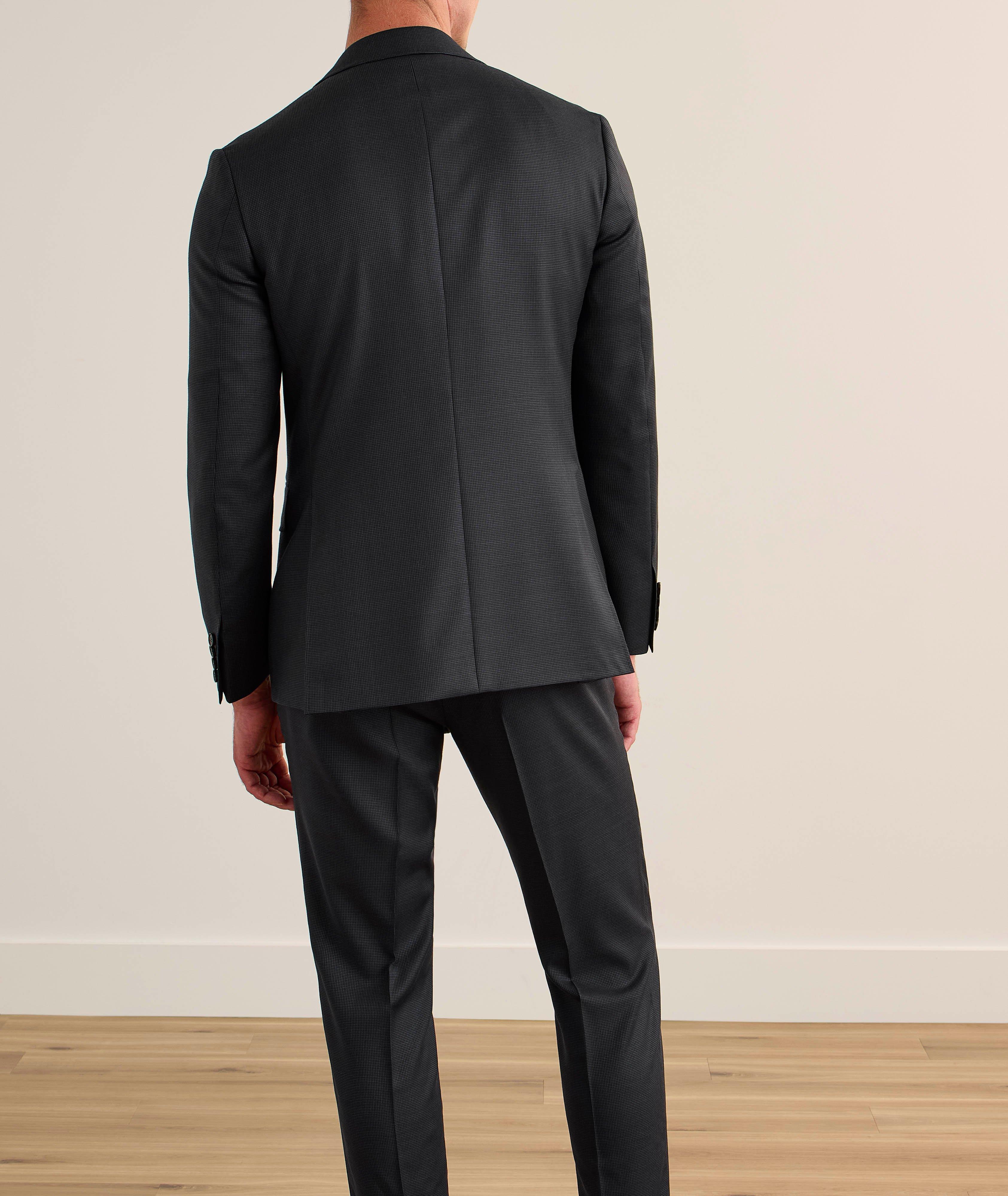 Kei Micro-Check Wool Suit  image 2