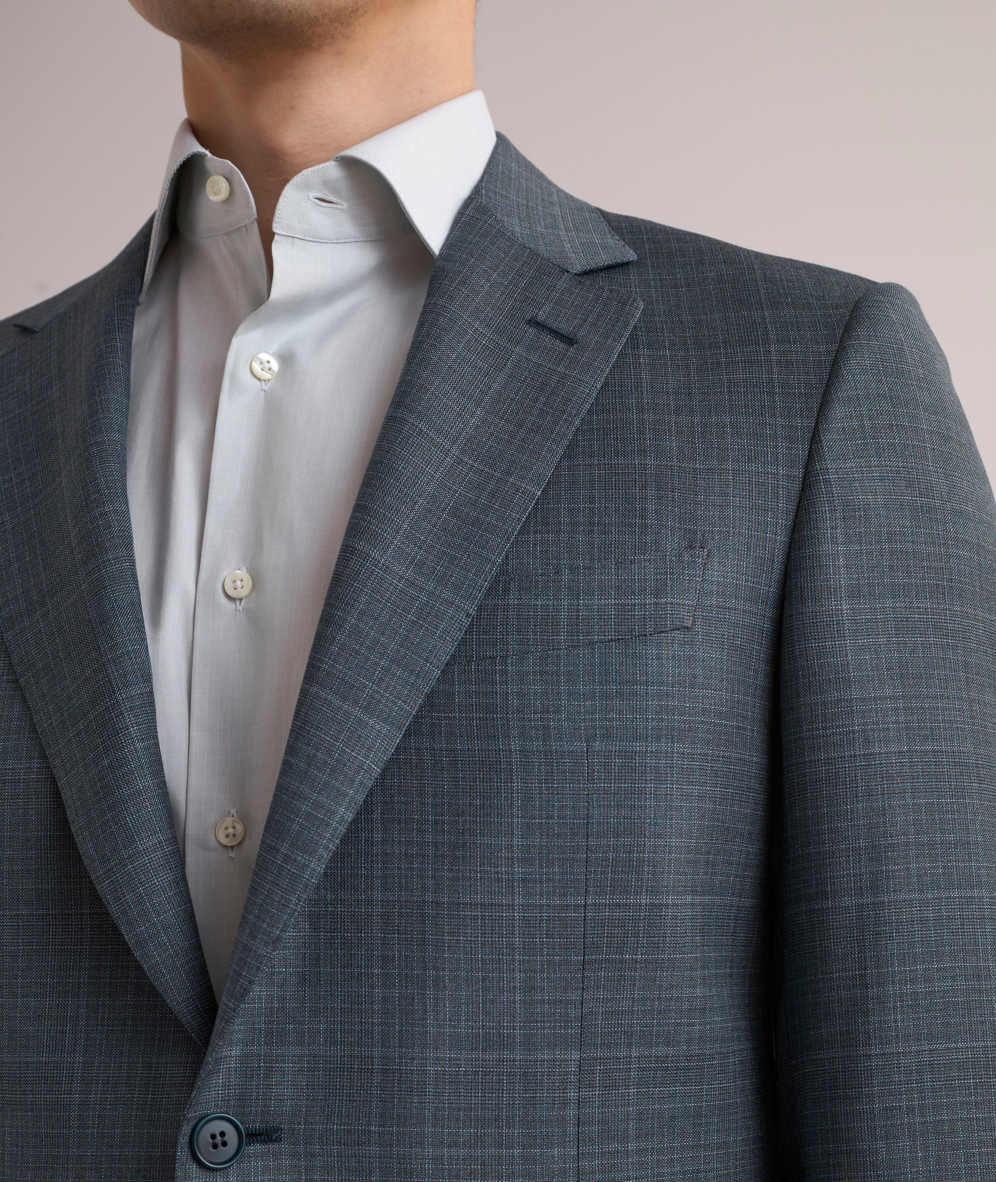 Kei Micro-Check Wool Suit  image 3