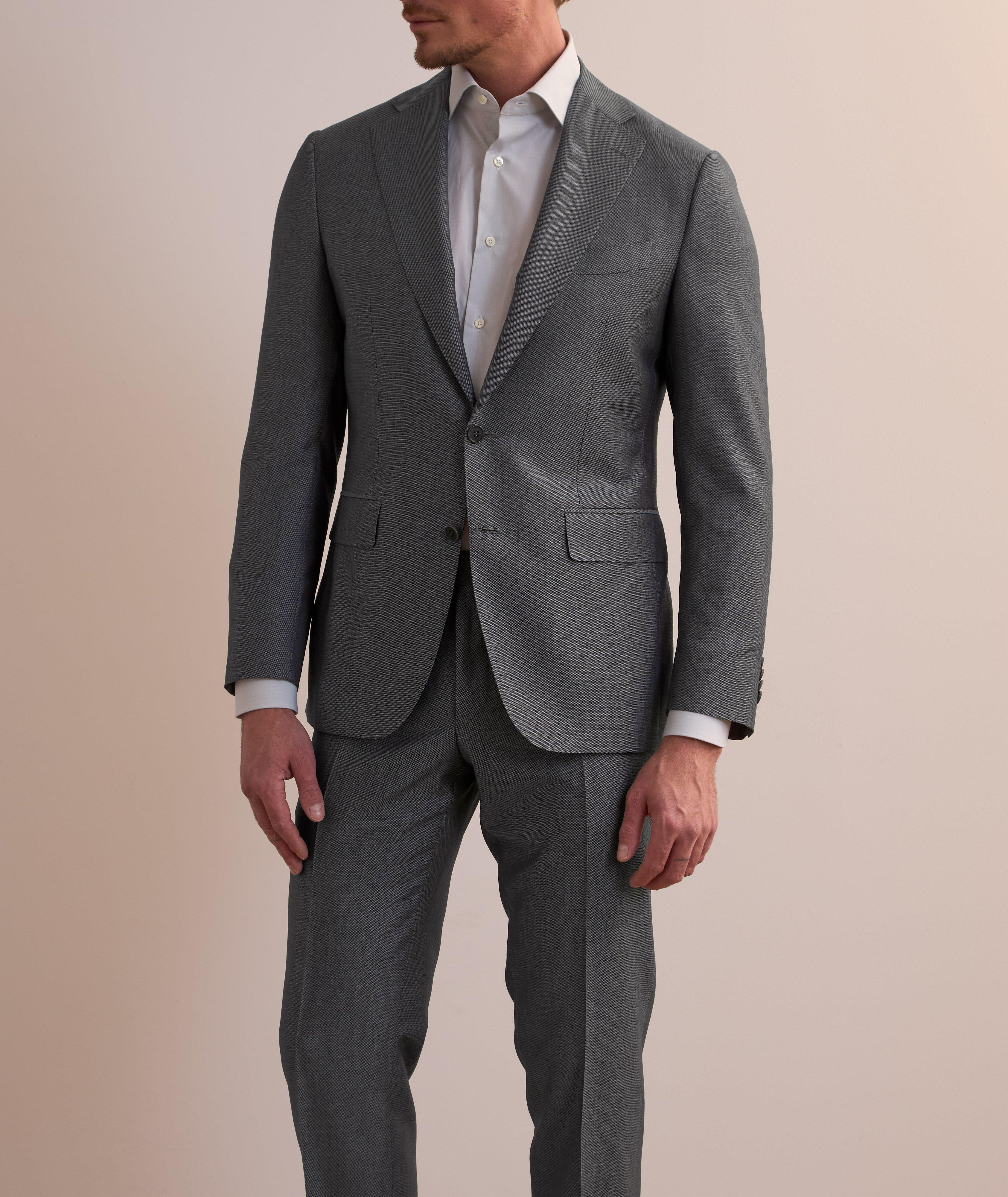 Capri Nailhead Wool-Mohair Suit image 1