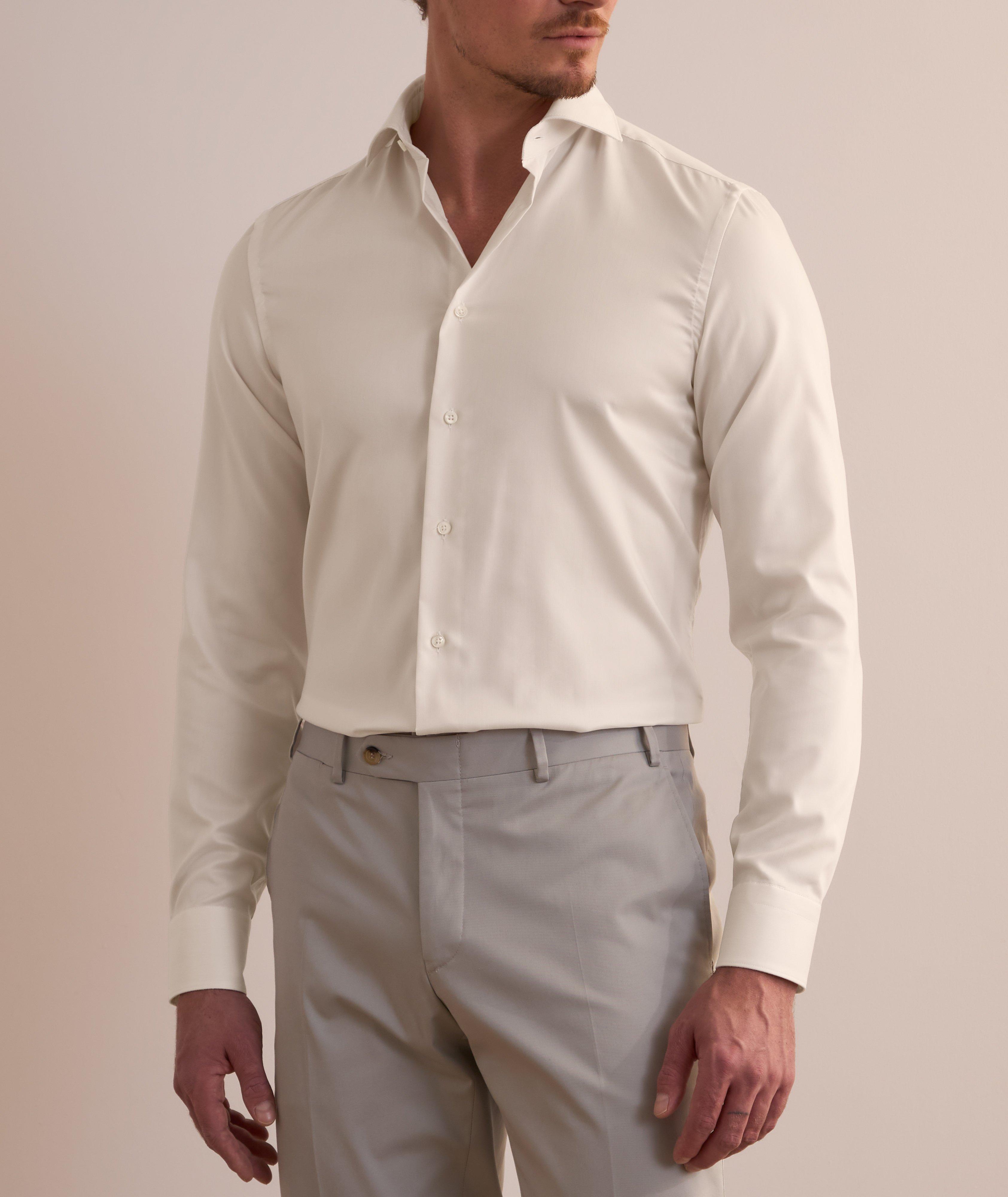 Slim-Fit Stretch Dress Shirt  image 1