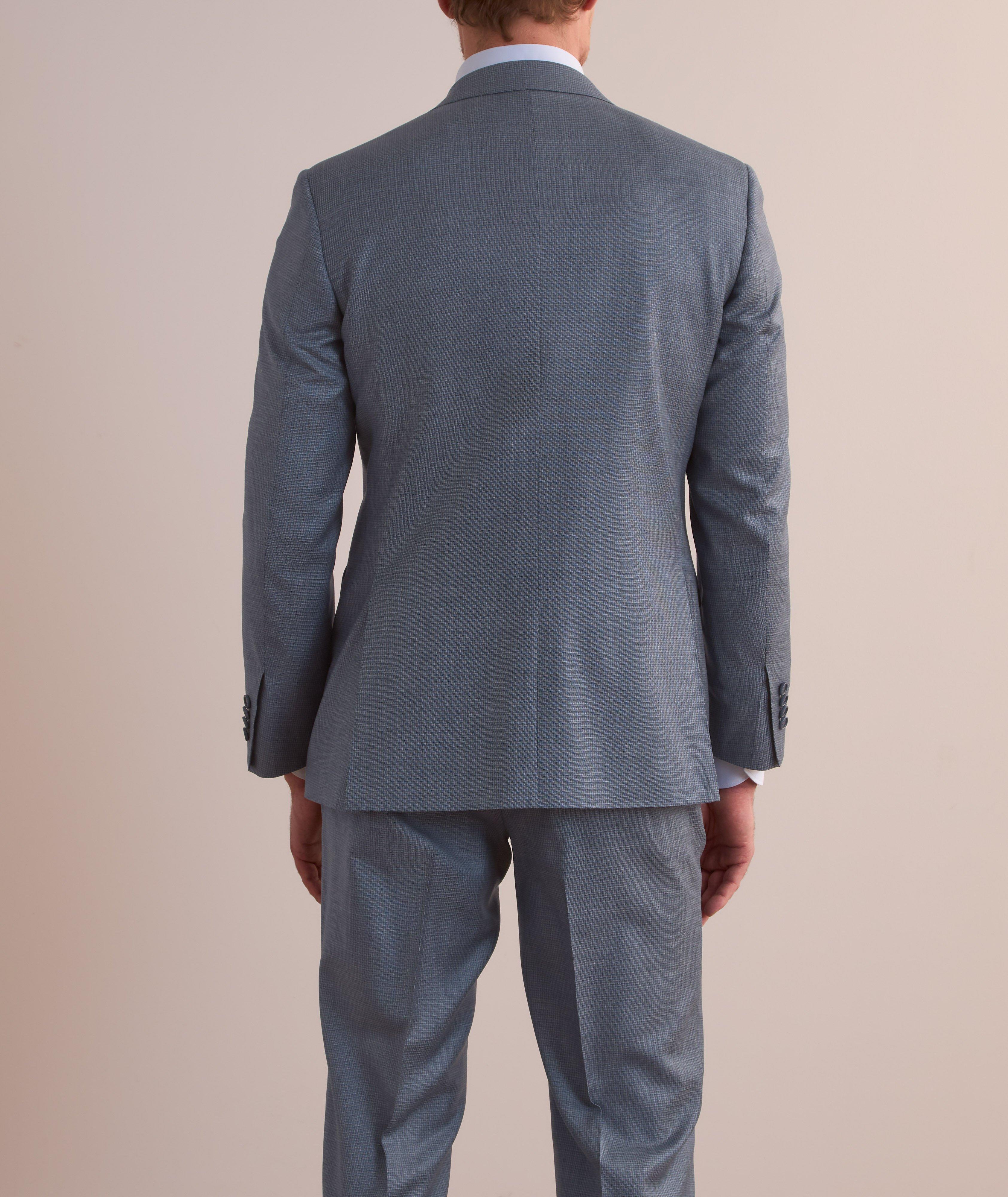 Micro-Houndstooth Wool Suit  image 2