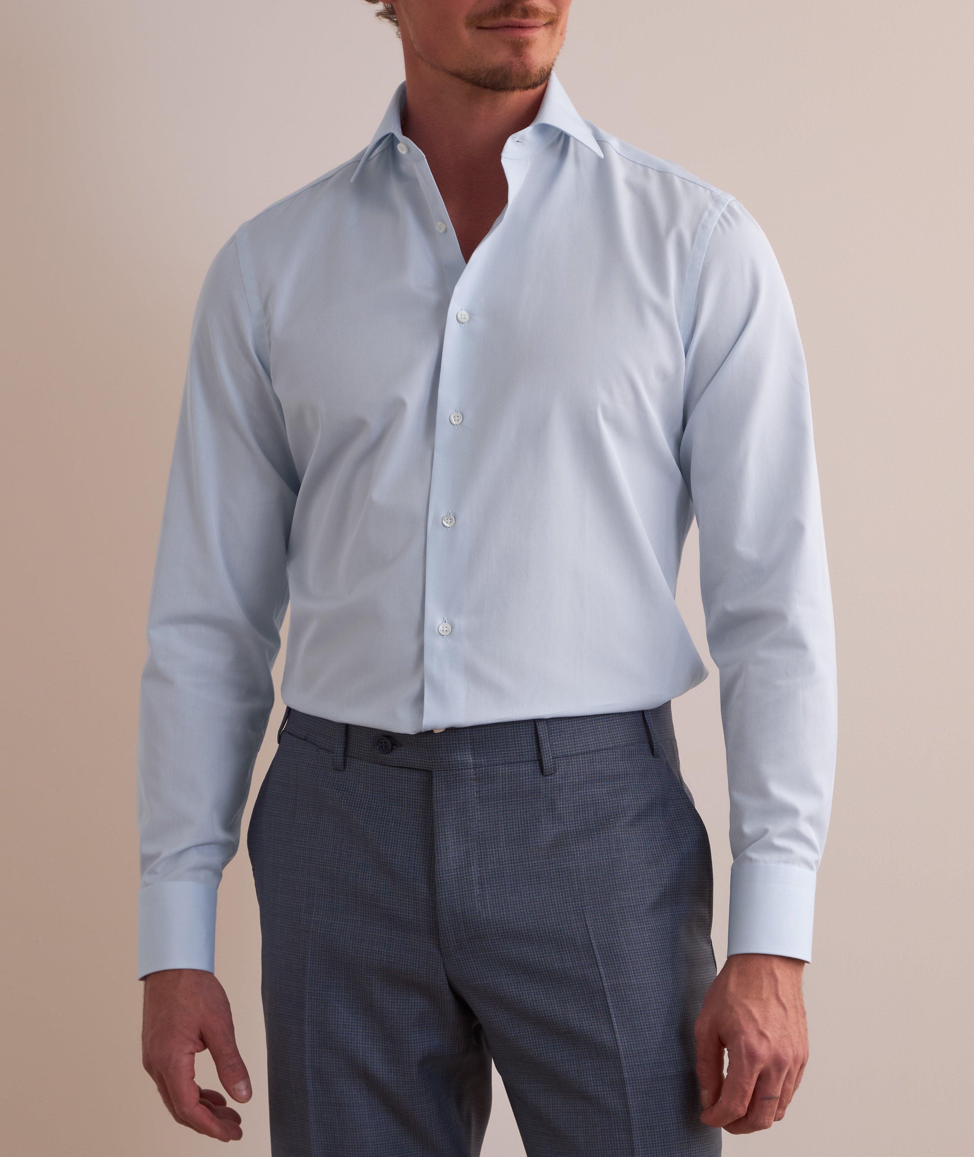 Regular-Fit Cotton Dress Shirt image 1