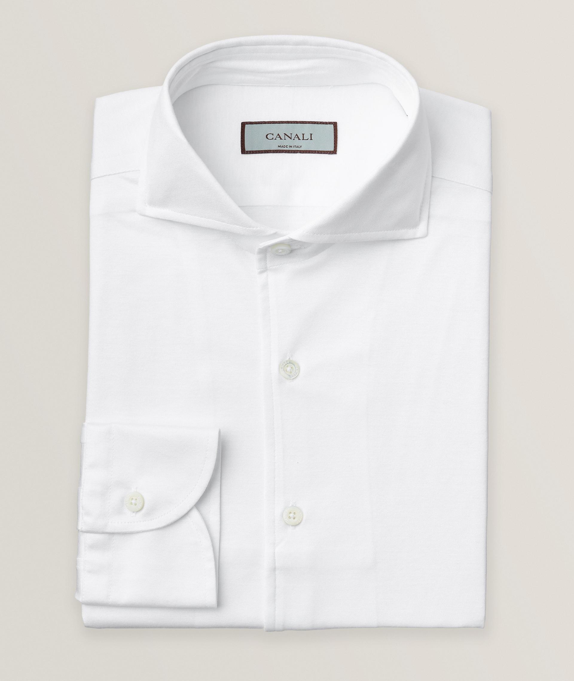 Chemise en coton de coupe amincie image 0