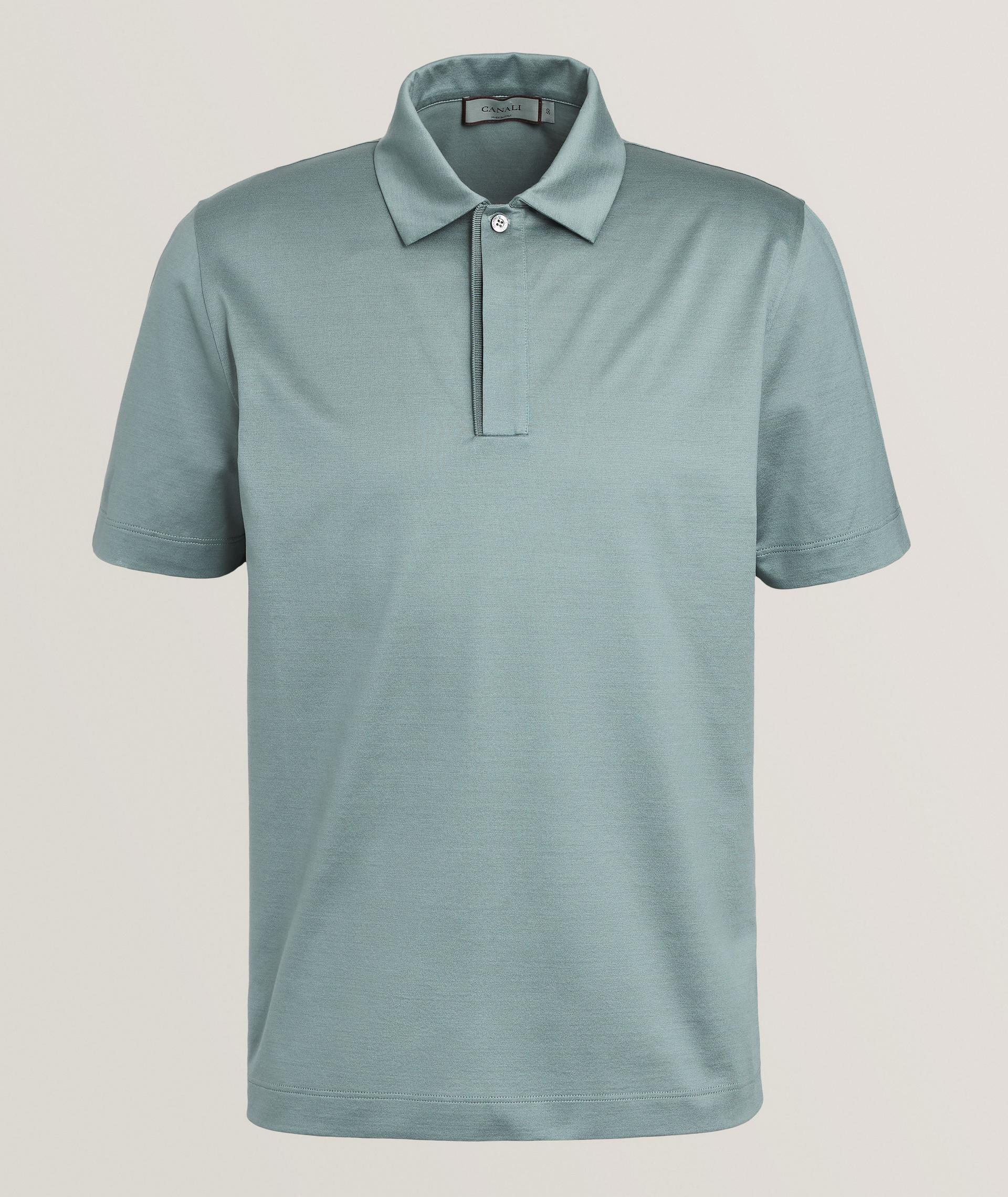 Polo en jersey de coton image 0