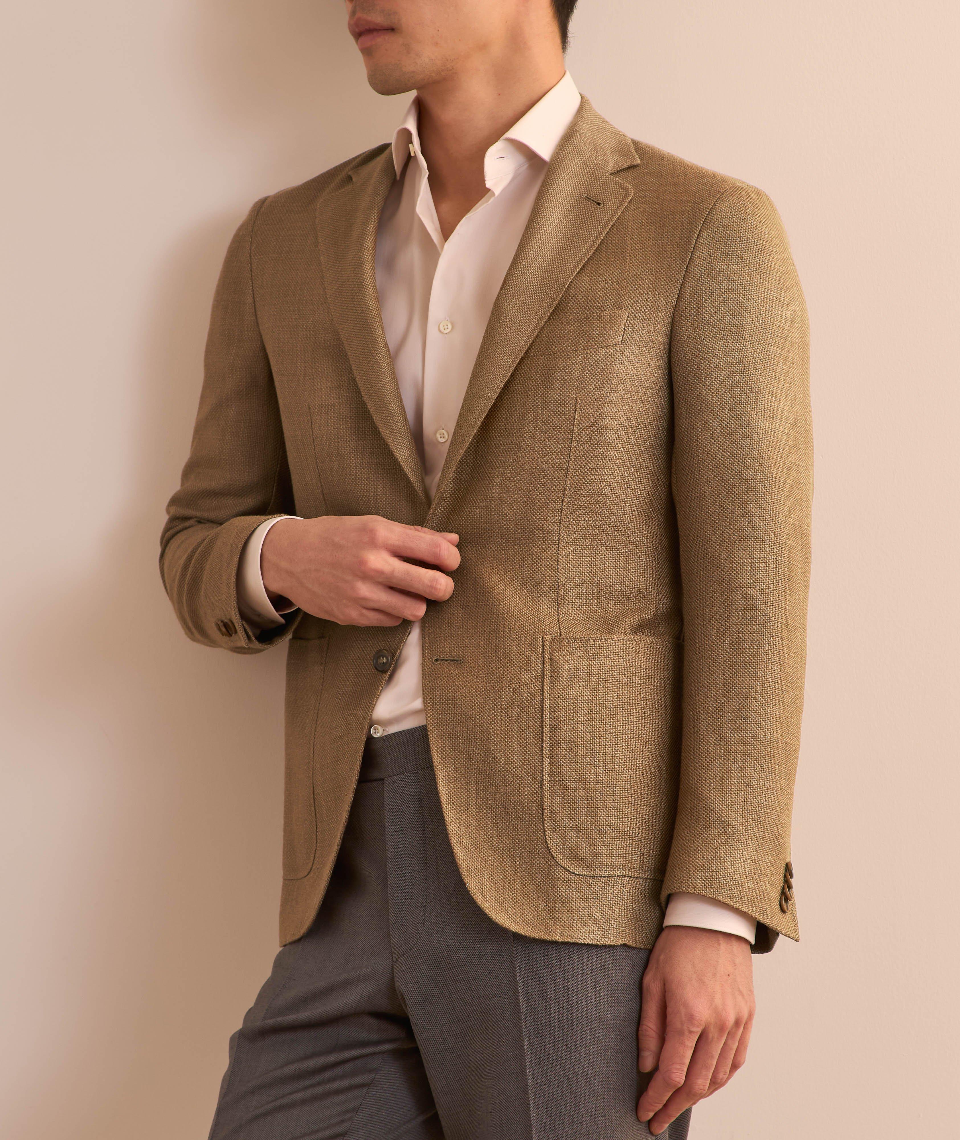 Kei Silk-Wool-Mohair Sport Jacket image 1