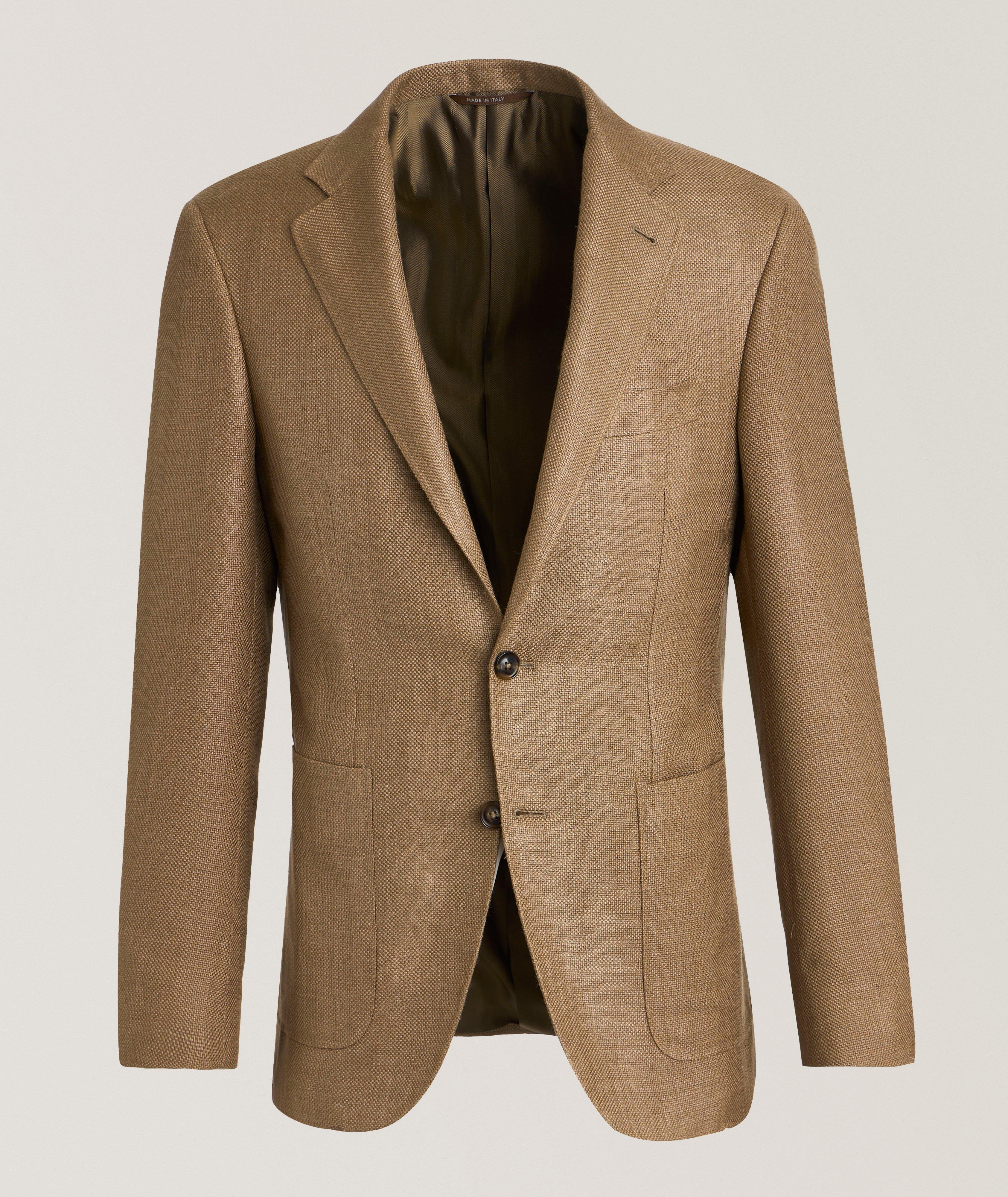 Kei Silk-Wool-Mohair Sport Jacket image 0