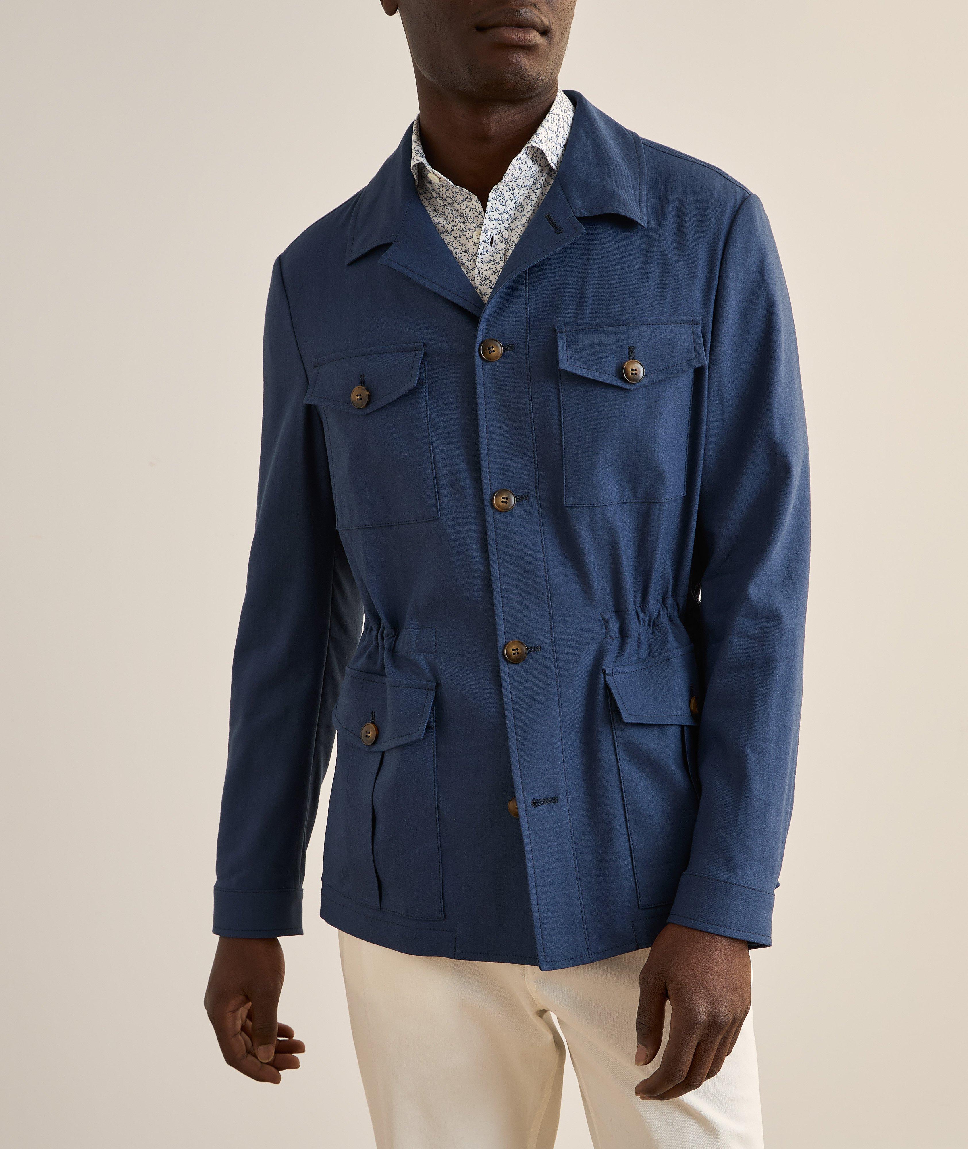 Nuvola Linen-Wool Field Jacket image 1