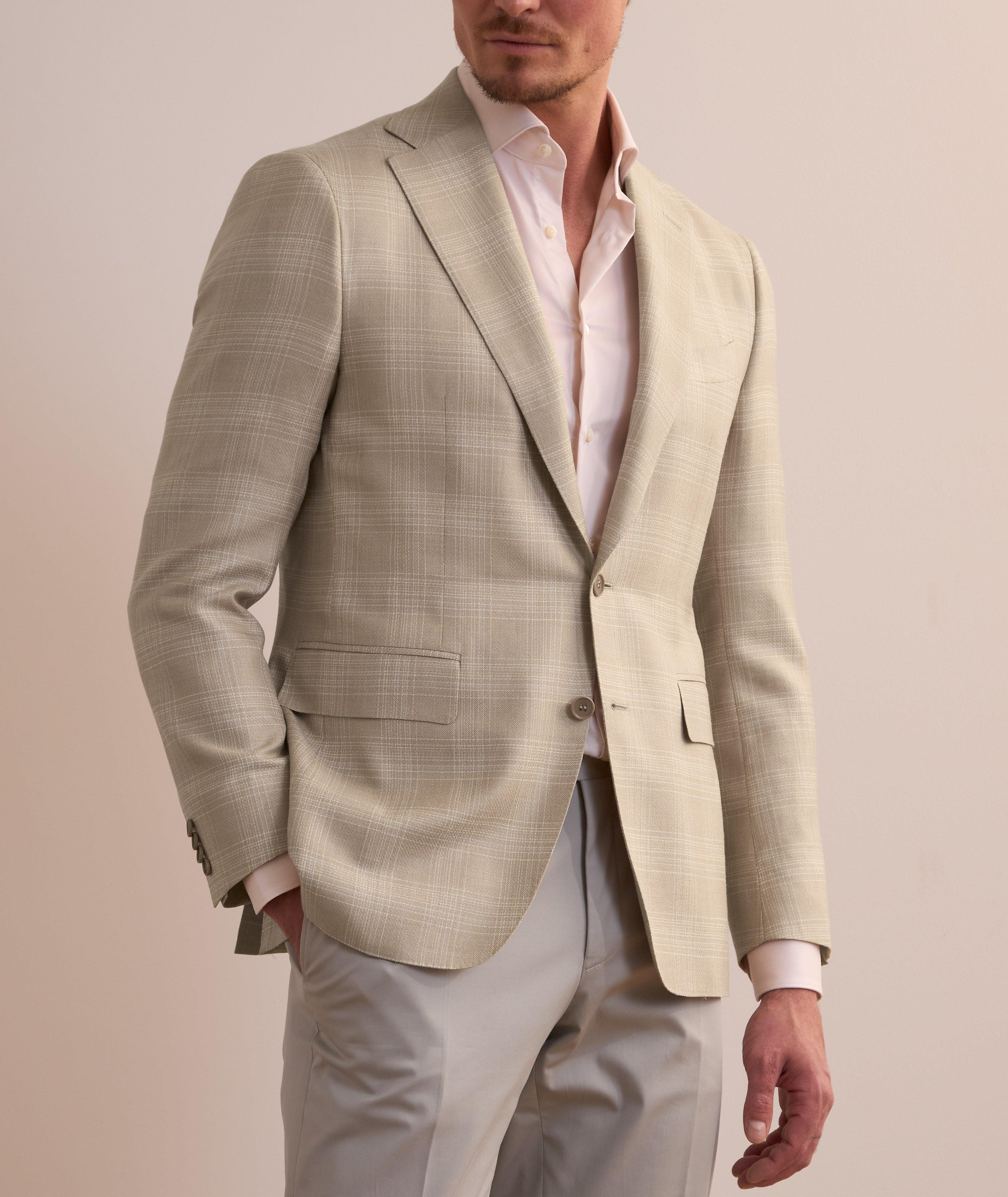 Capri Check Wool-Blend Sport Jacket image 1