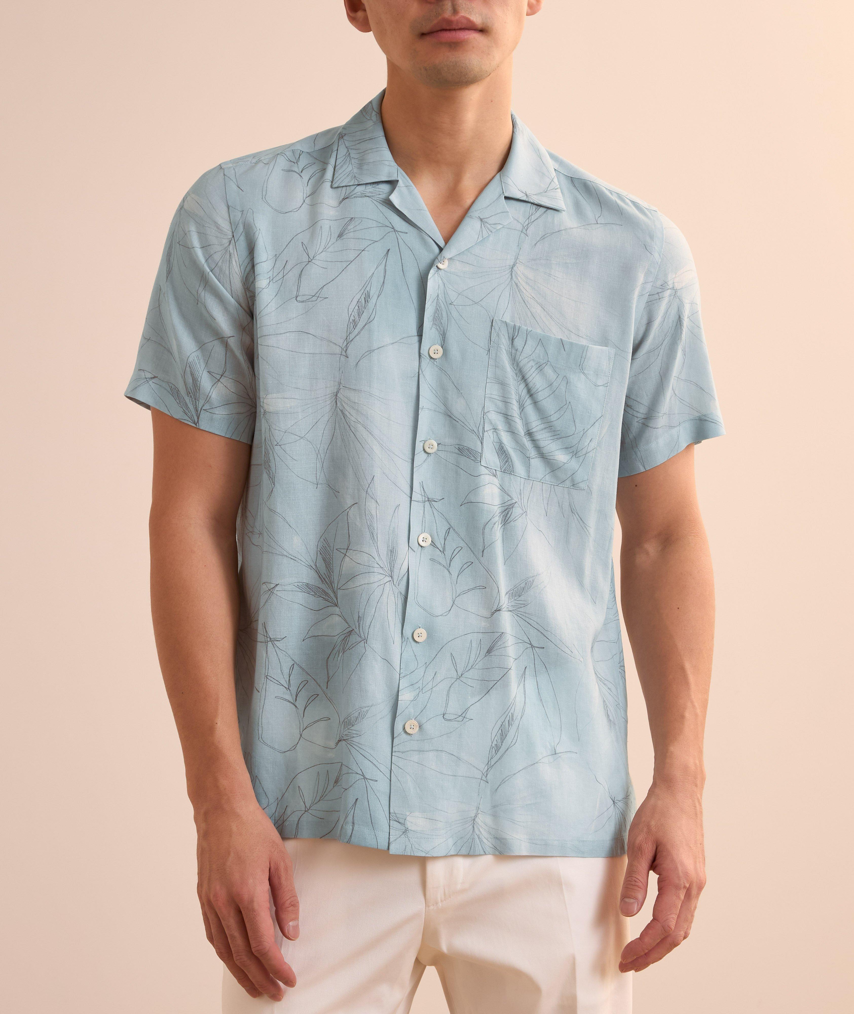Floral Print Camper Shirt  image 1