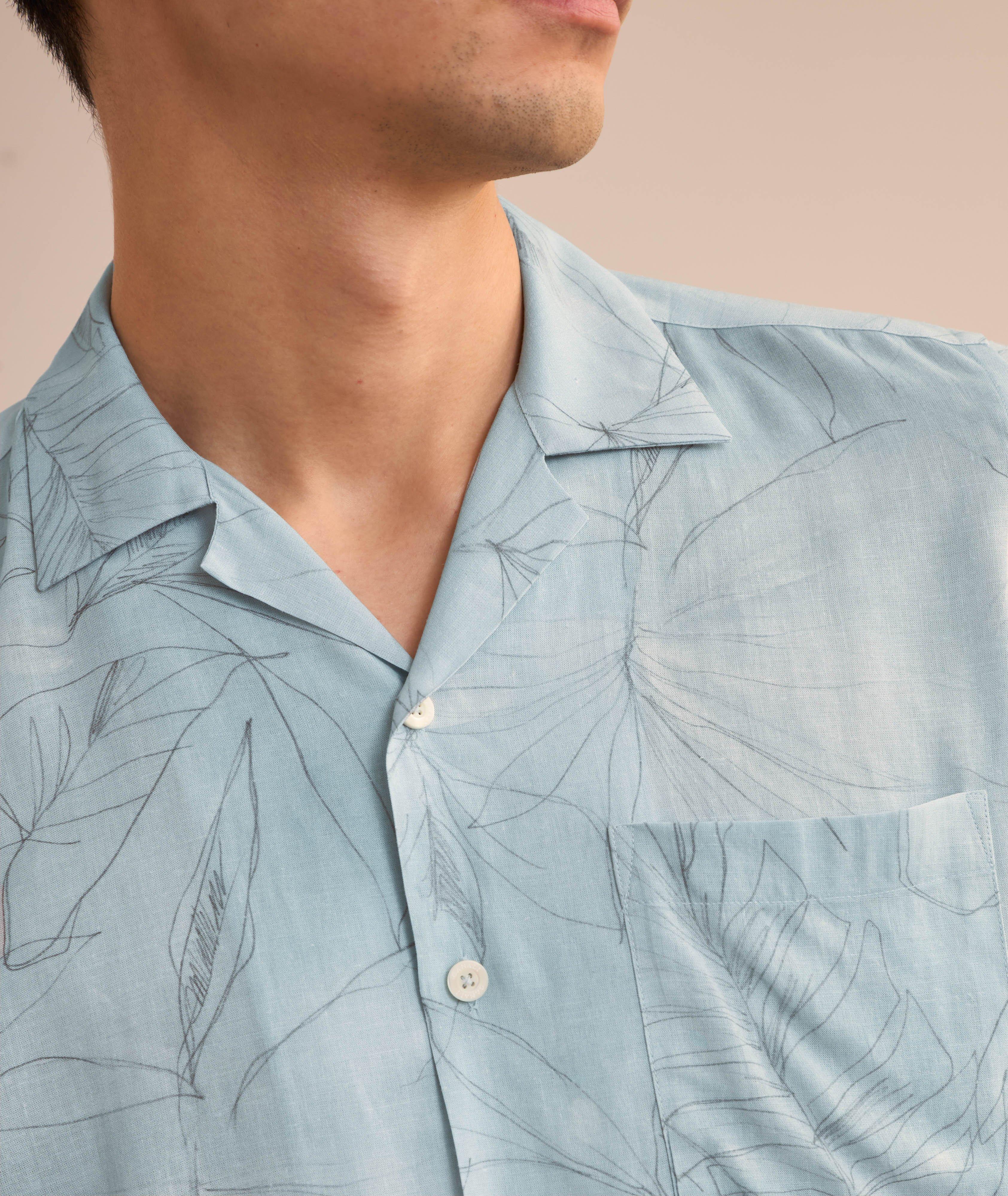 Floral Print Camper Shirt  image 3