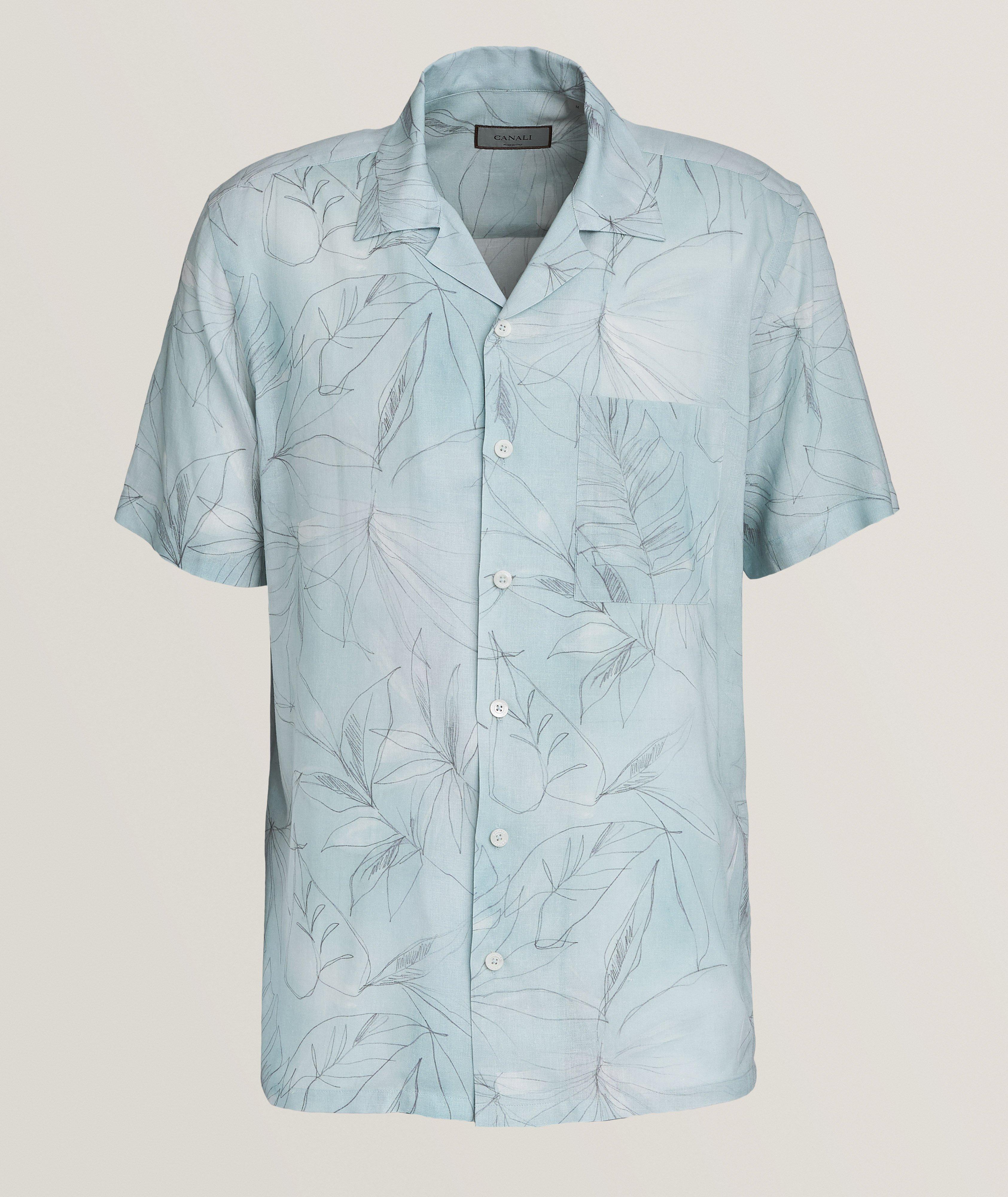 Floral Print Camper Shirt  image 0