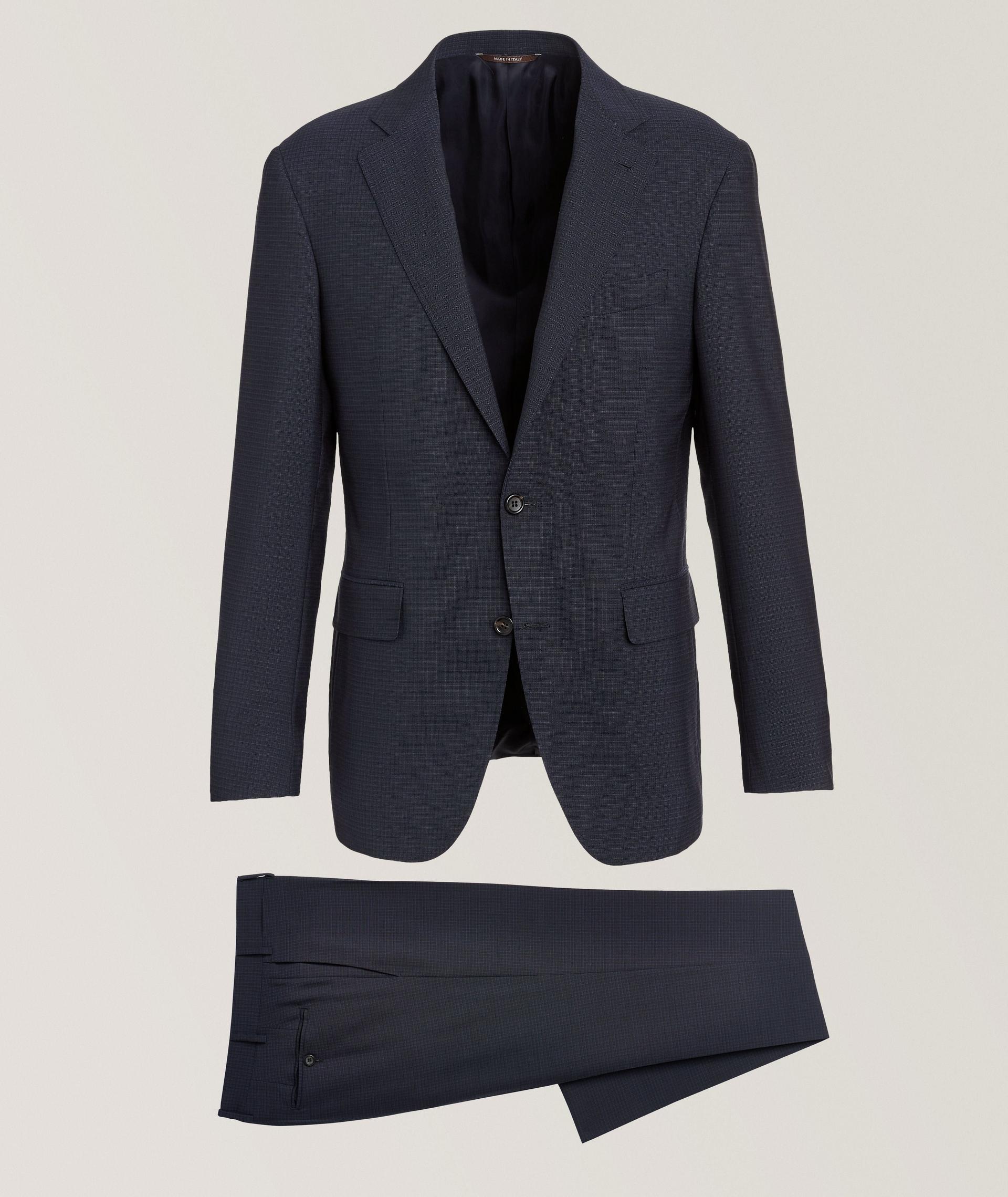 Kei Check Wool Suit image 0