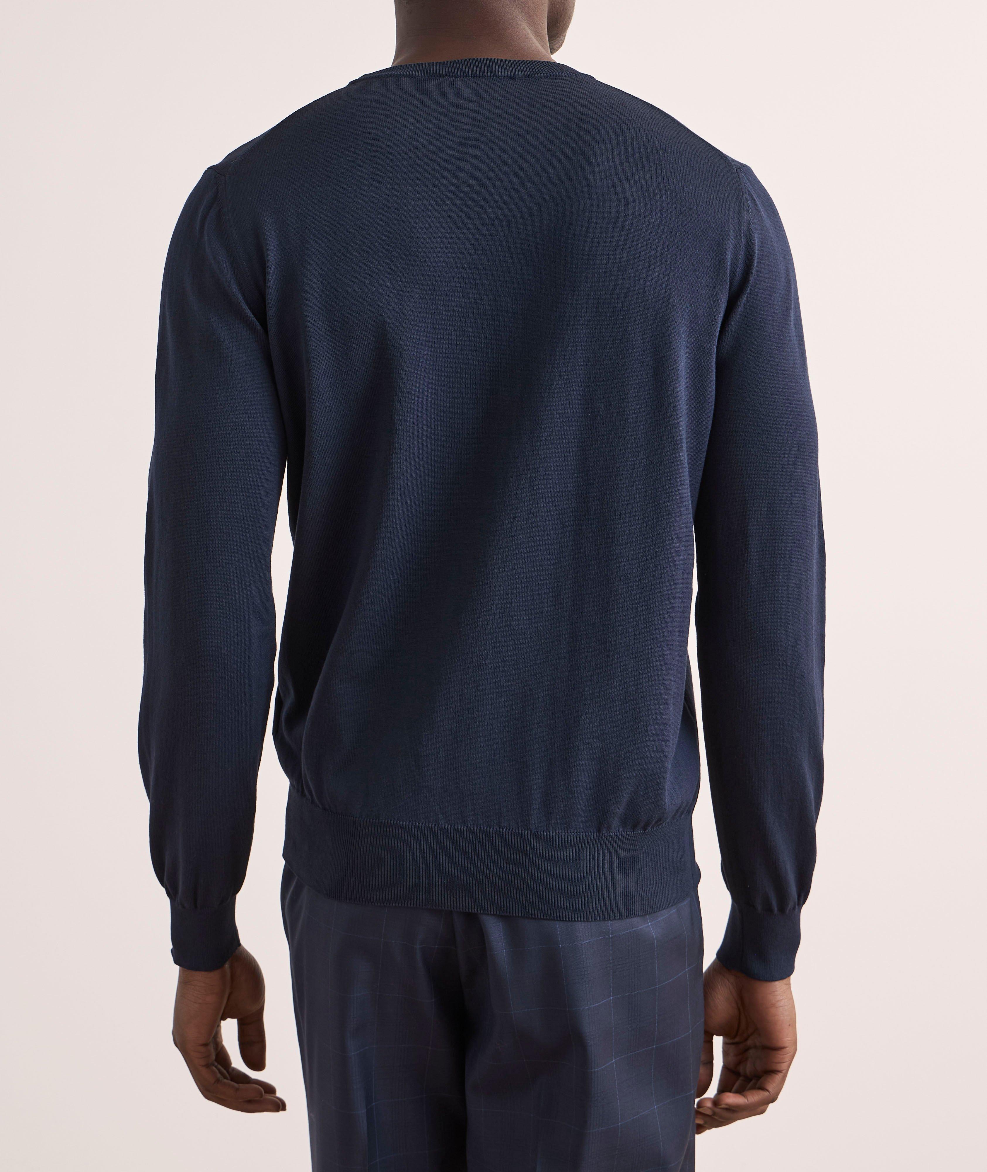 Cotton Crewneck Sweater image 2