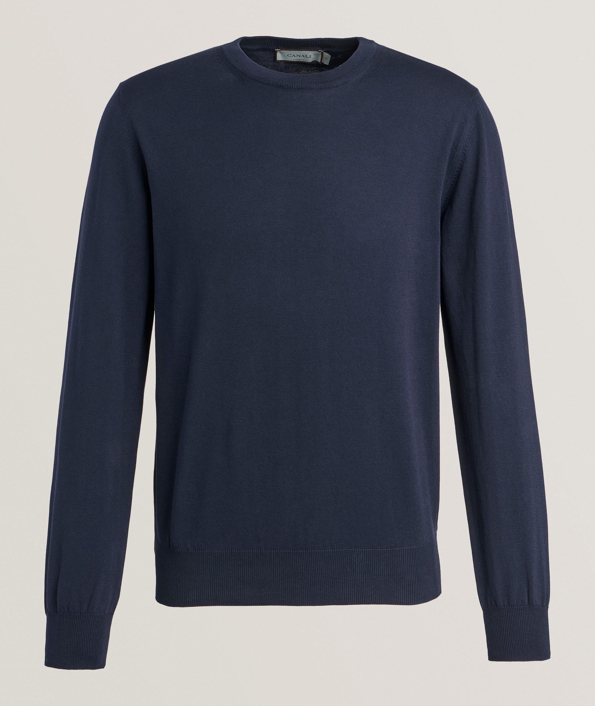 Cotton Crewneck Sweater image 0