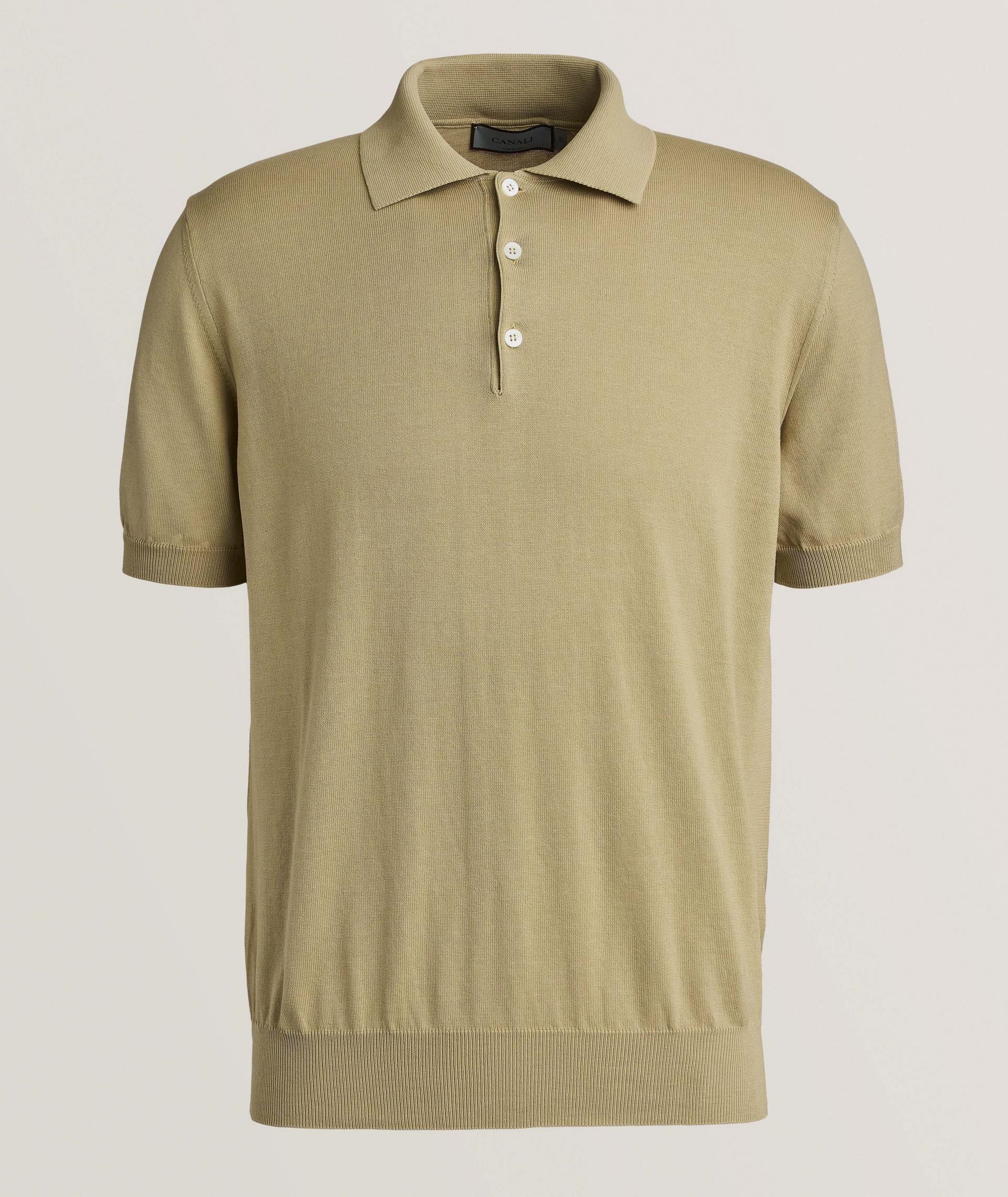 Cotton Knit Polo image 0