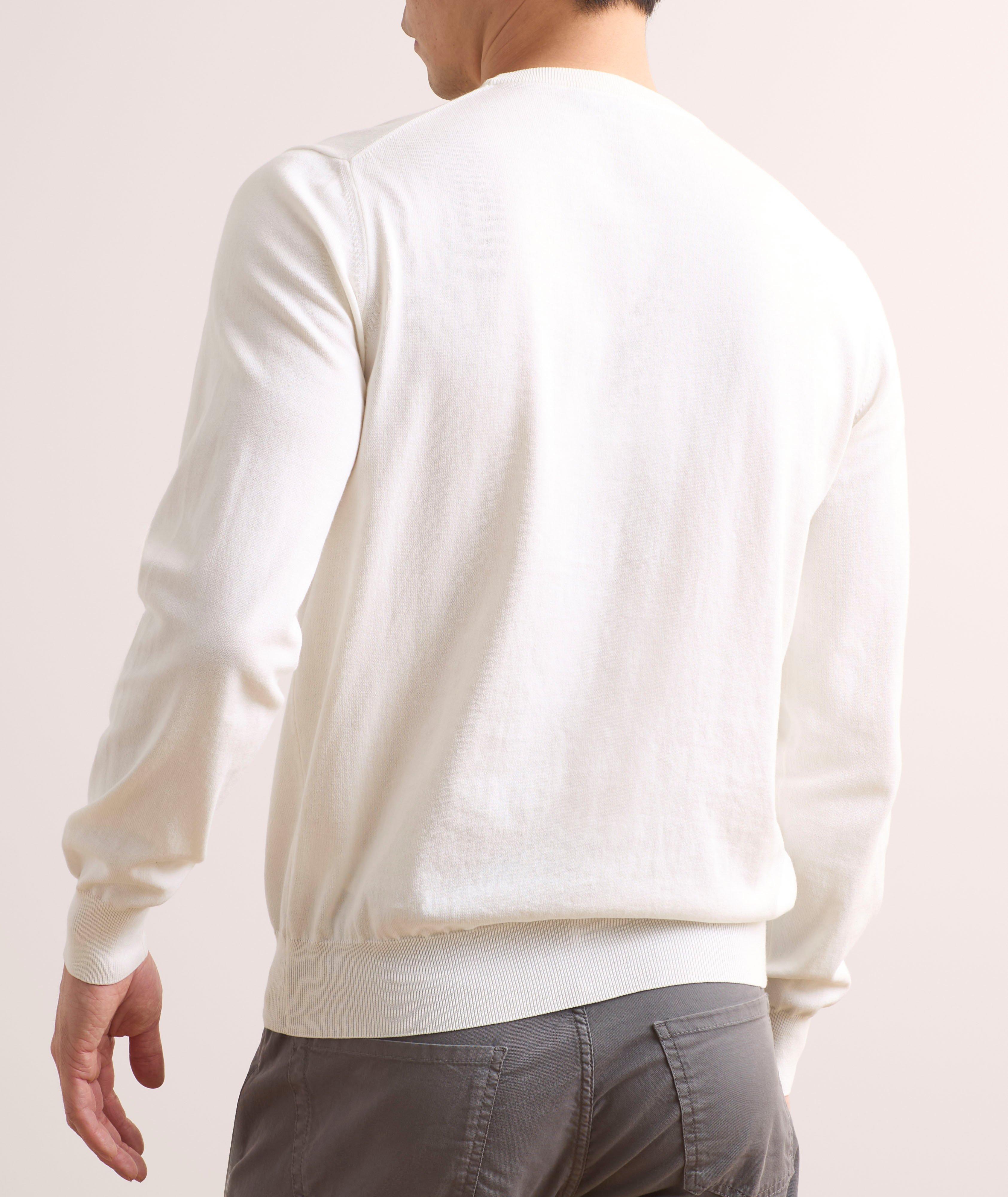 Cotton Crewneck Sweater image 2