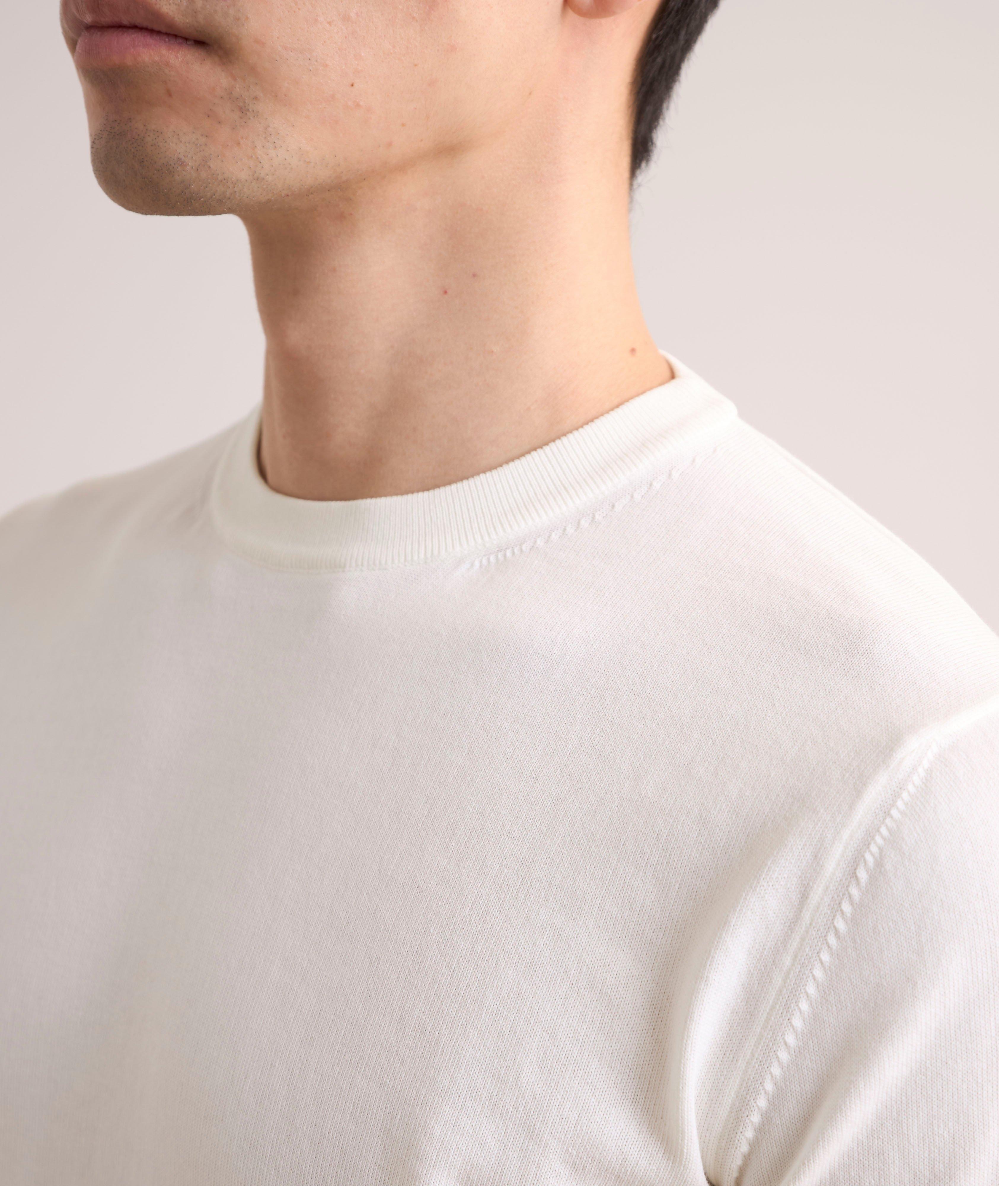 Cotton Crewneck Sweater image 3