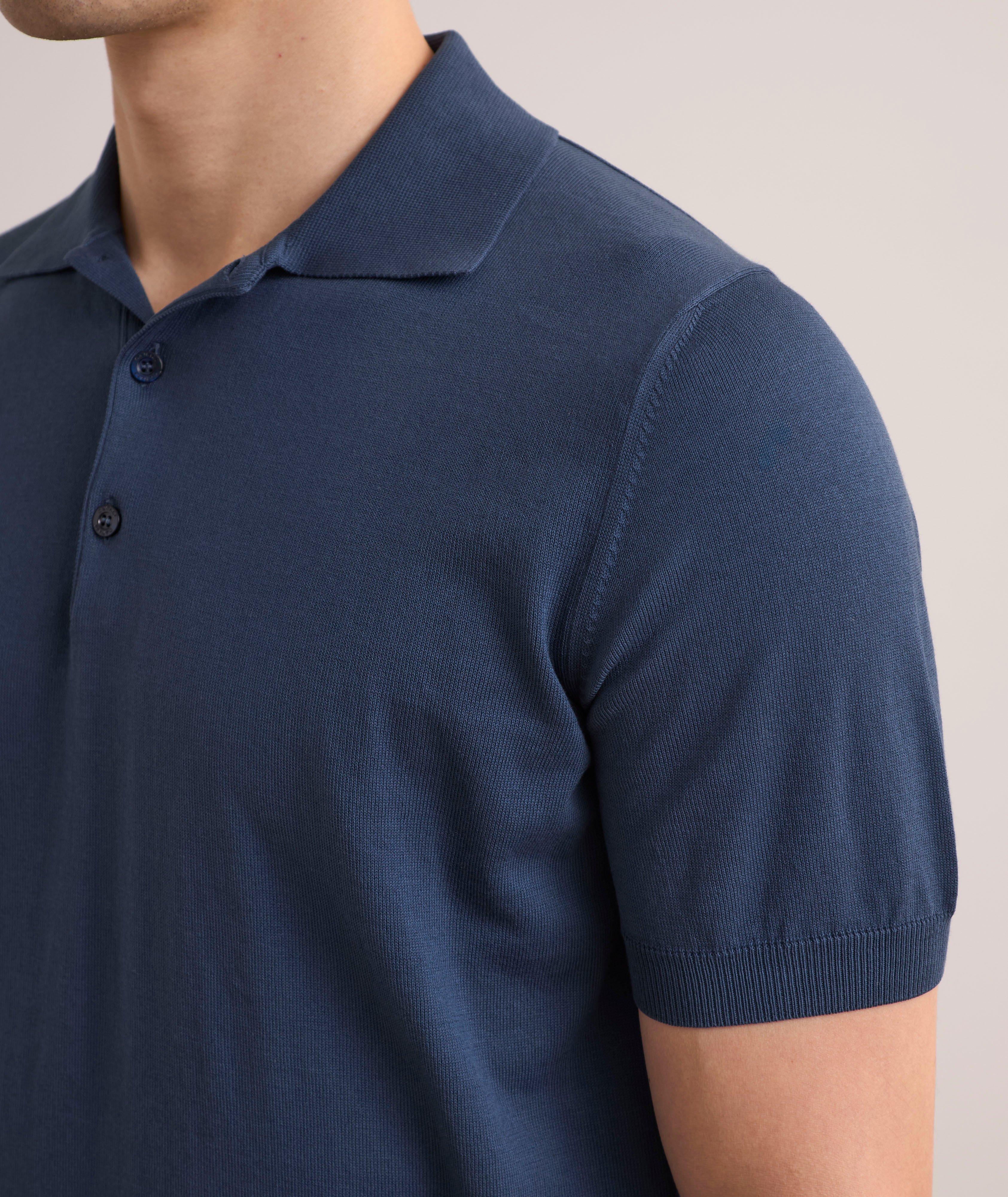 Cotton Knit Polo image 3