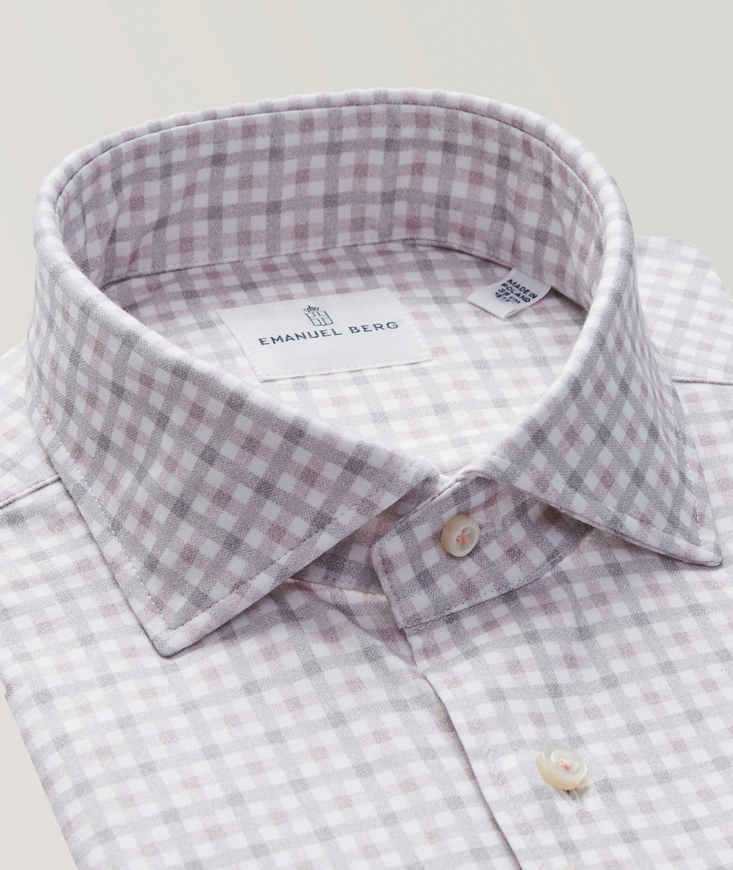 Byron Check 4Flex Stretch Dress Shirt image 1