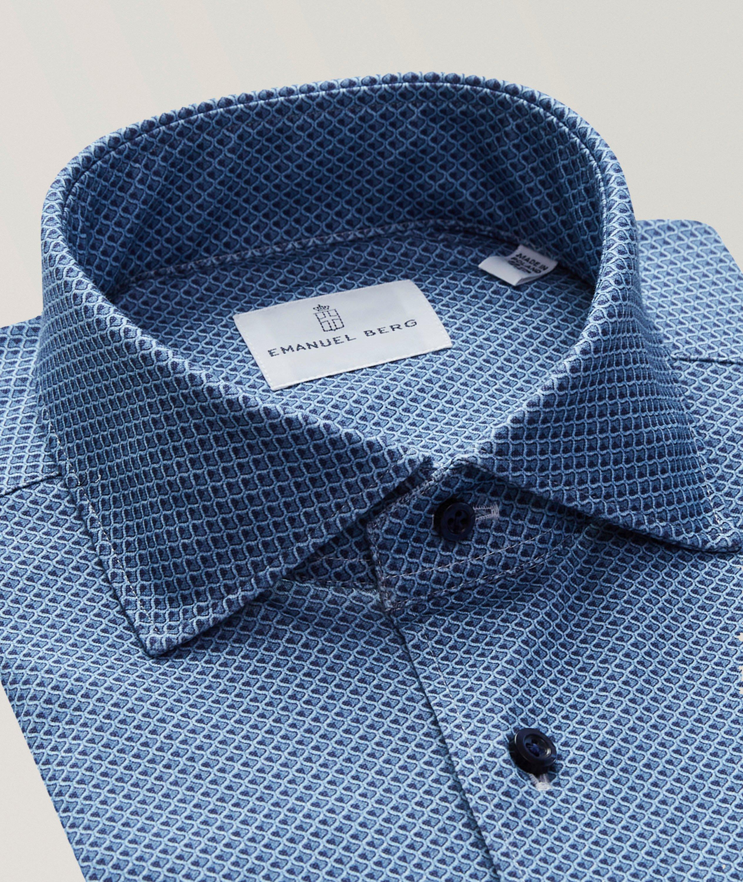 Byron Geometric 4Flex Stretch Dress Shirt image 1