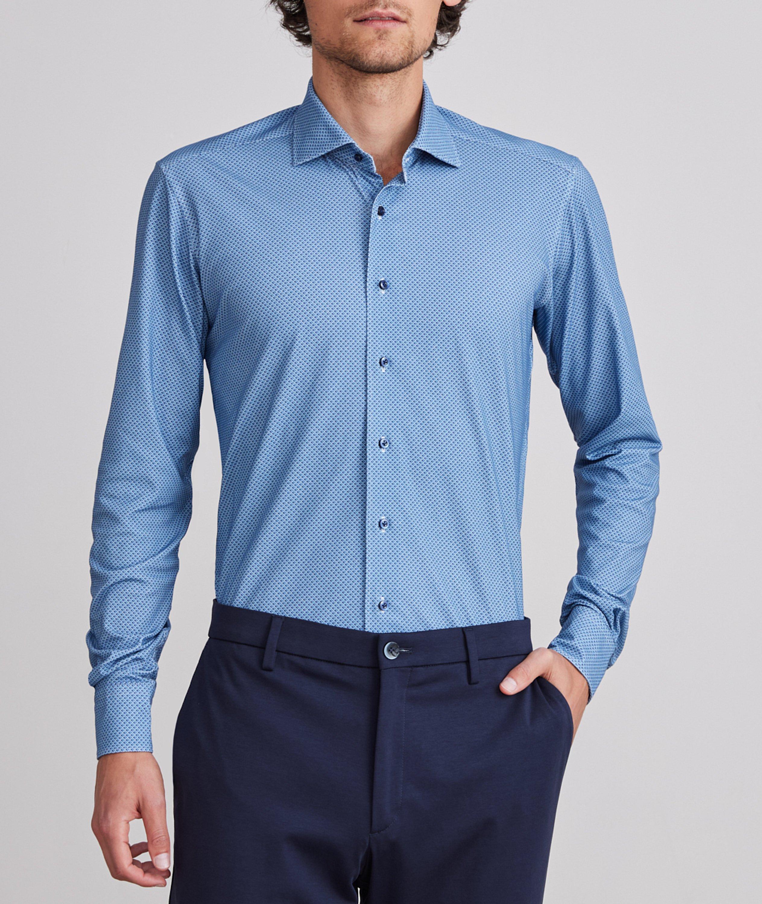 Byron Geometric 4Flex Stretch Dress Shirt image 2