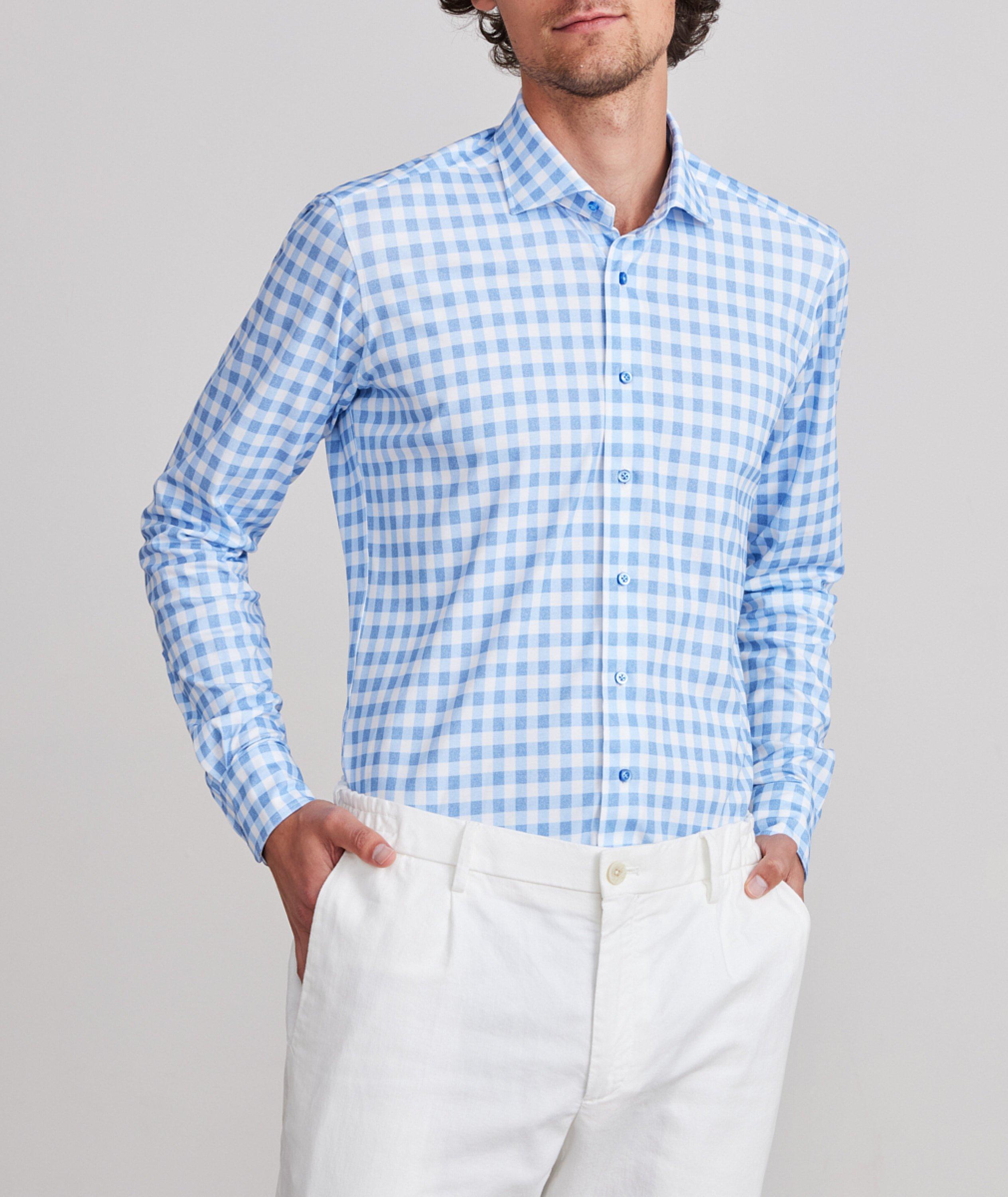 Byron Gingham Check 4Flex Dress Shirt image 2