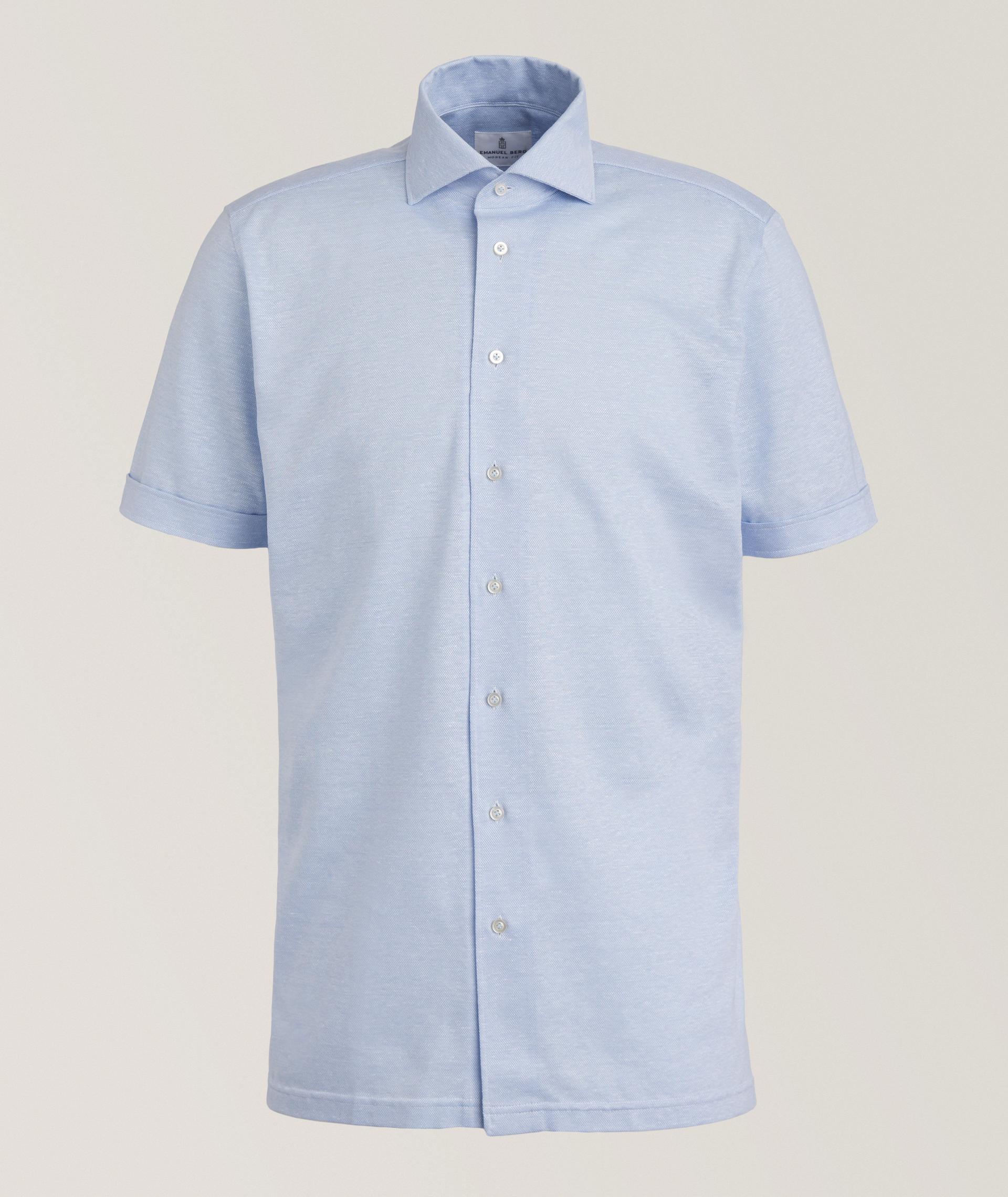 Modern-Fit Pablo Jersey Knit Shirt image 0