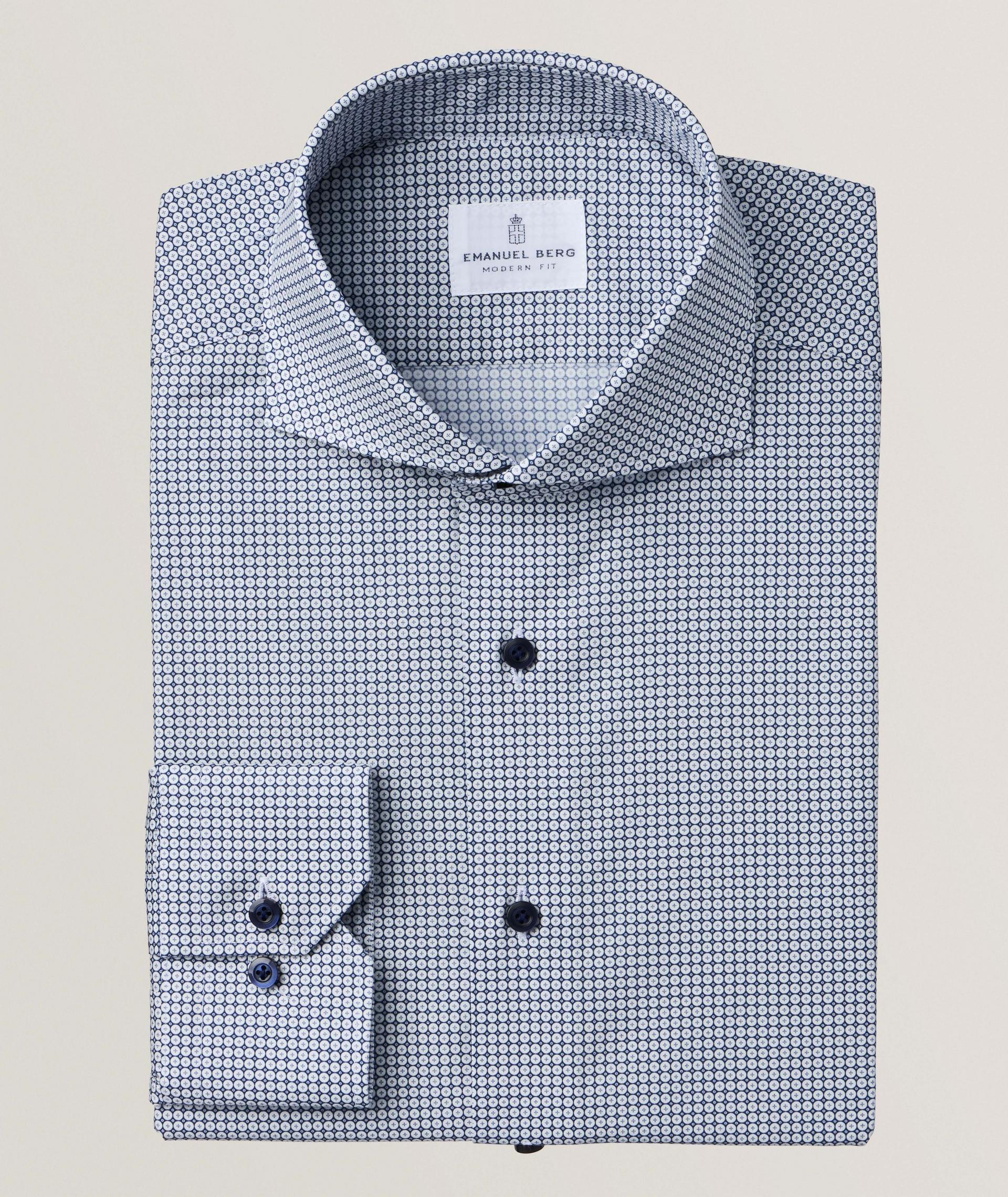 Harvard Geometric Luxury Dress Shirt image 0