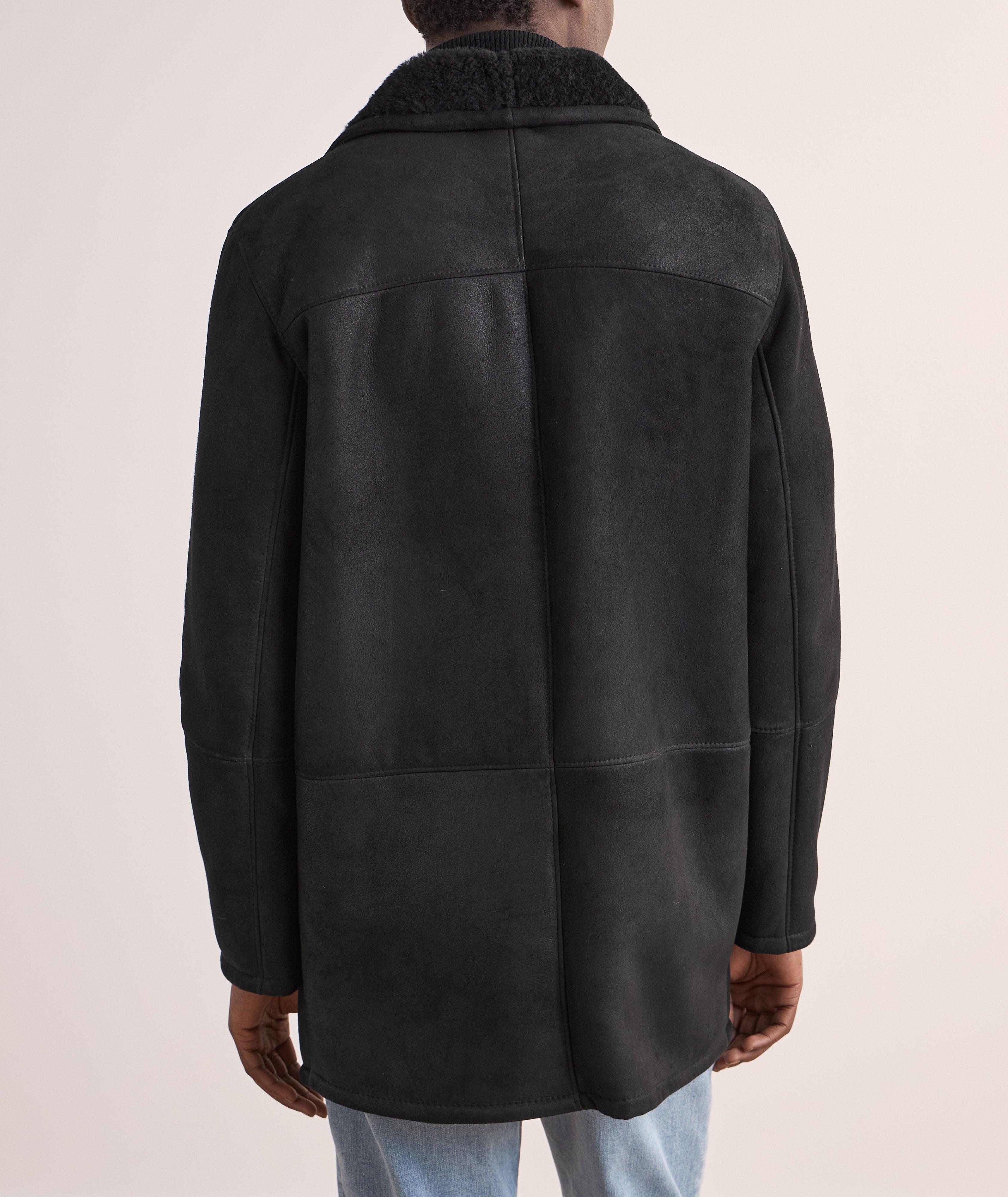 Massi Shearling Collar Coat  image 2