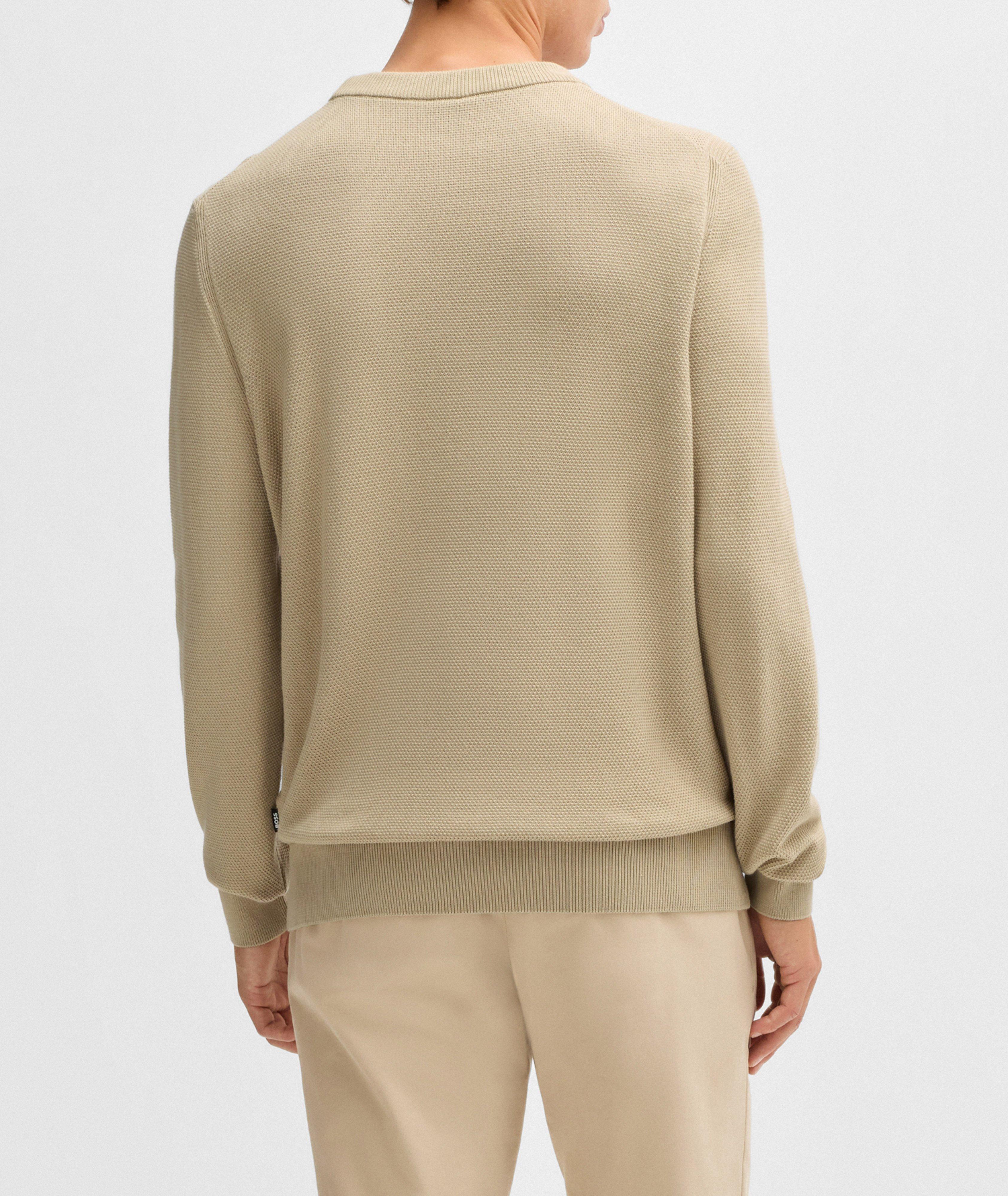 Ecaio Micro-Structured Cotton Sweater  image 2