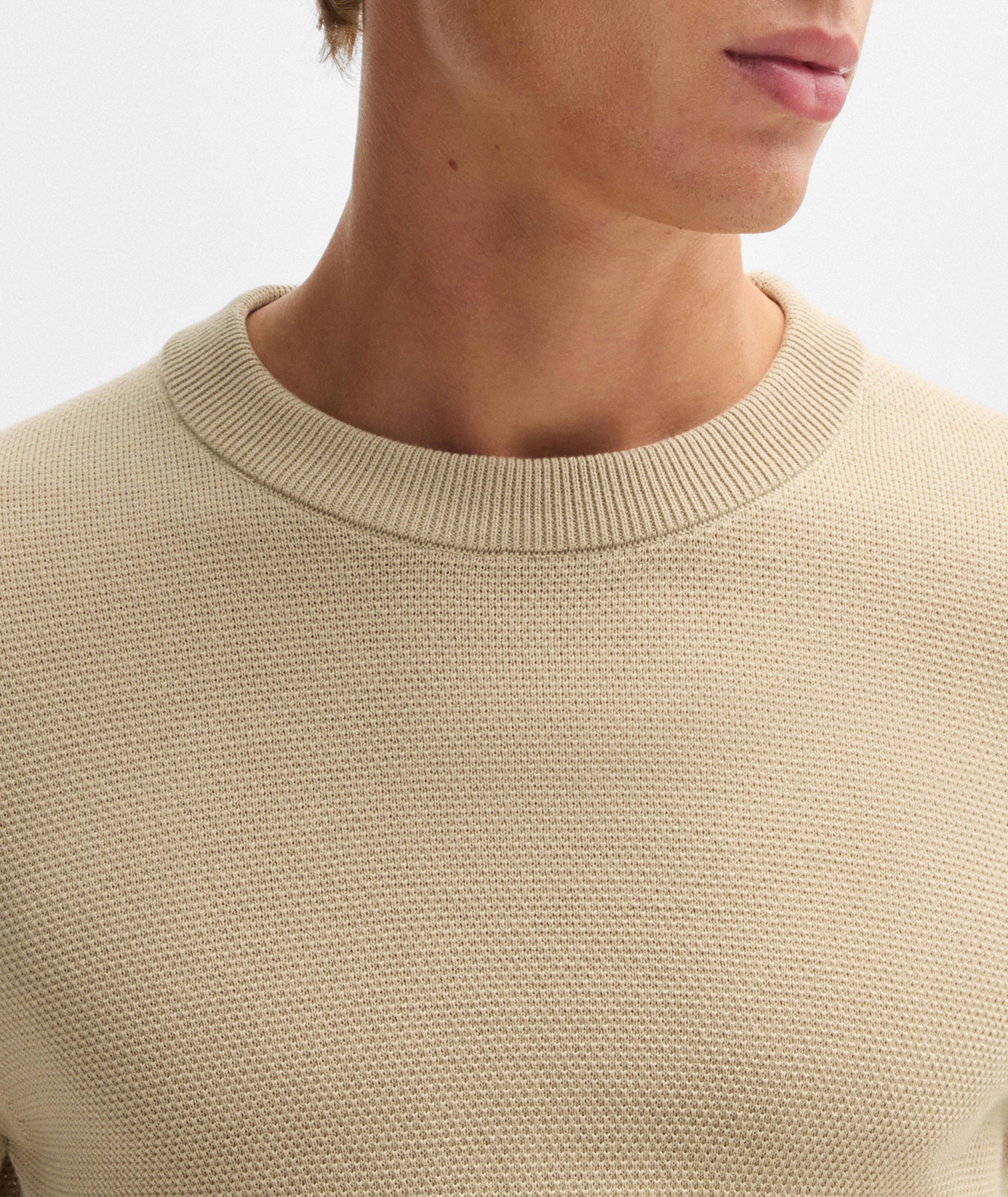Ecaio Micro-Structured Cotton Sweater  image 3