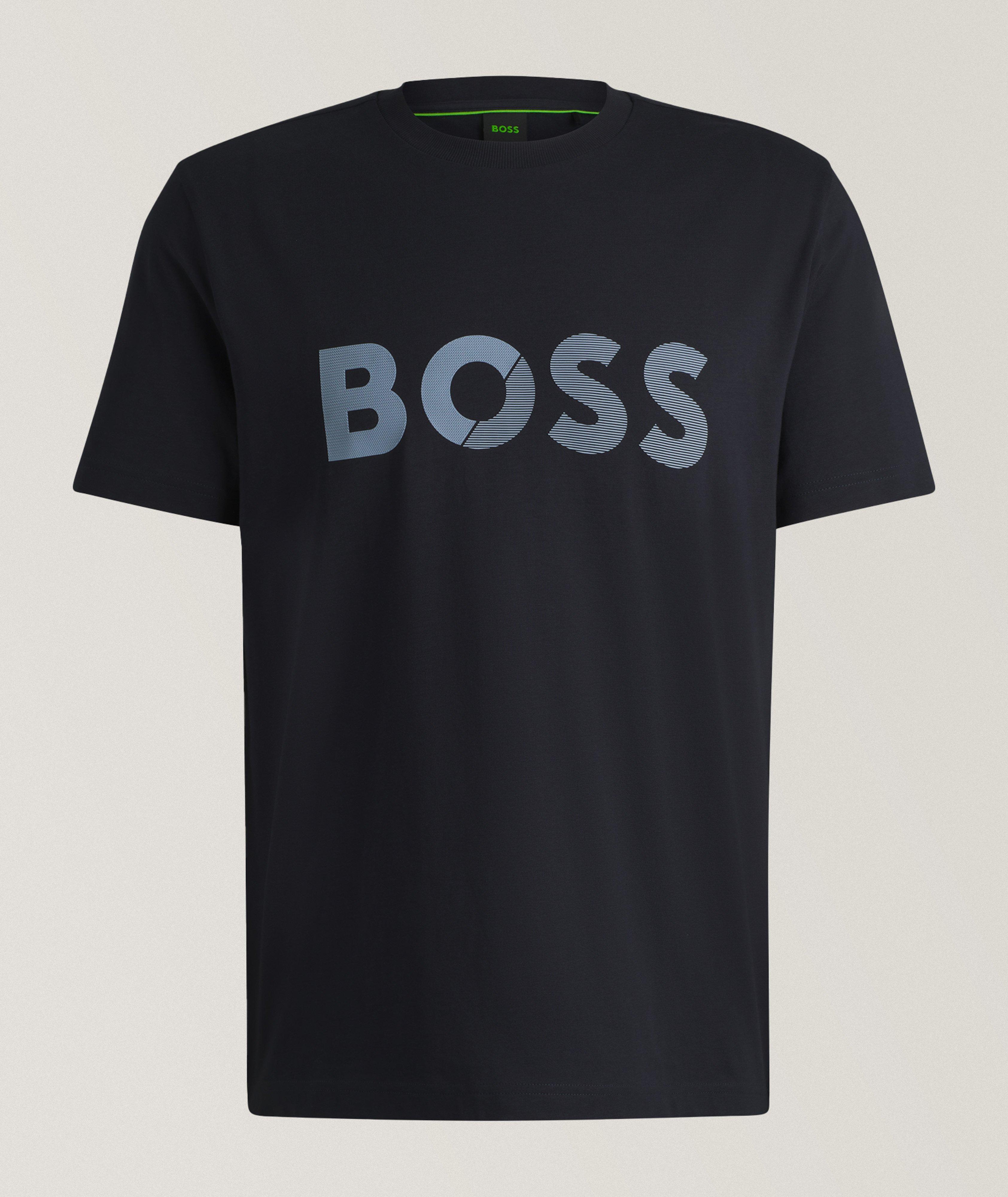Tape Cotton Jersey T-Shirt image 0