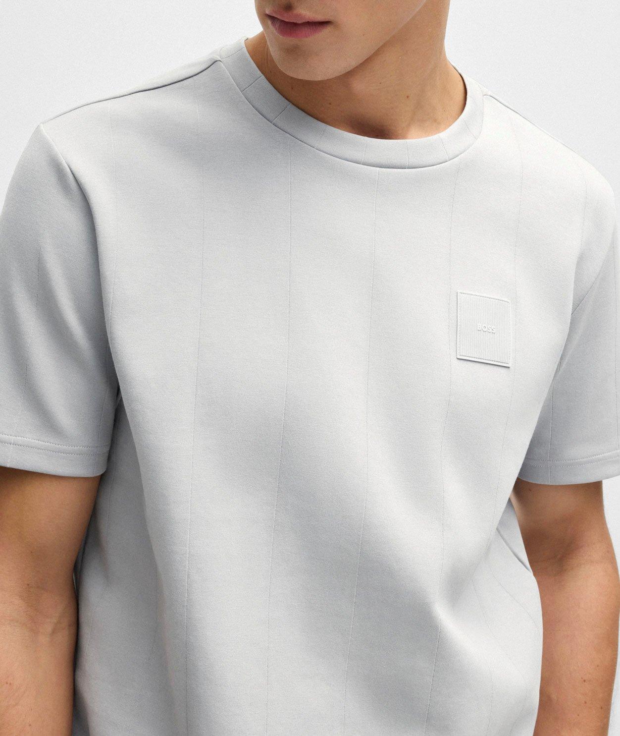 Drop-Needle Stretch-Cotton T-Shirt image 3