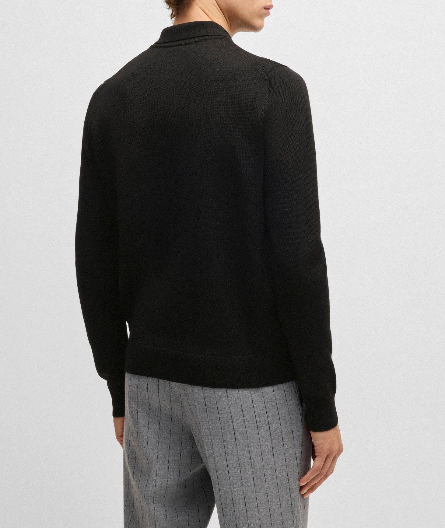 Striped Wool-Blend Knitted  Polo image 2