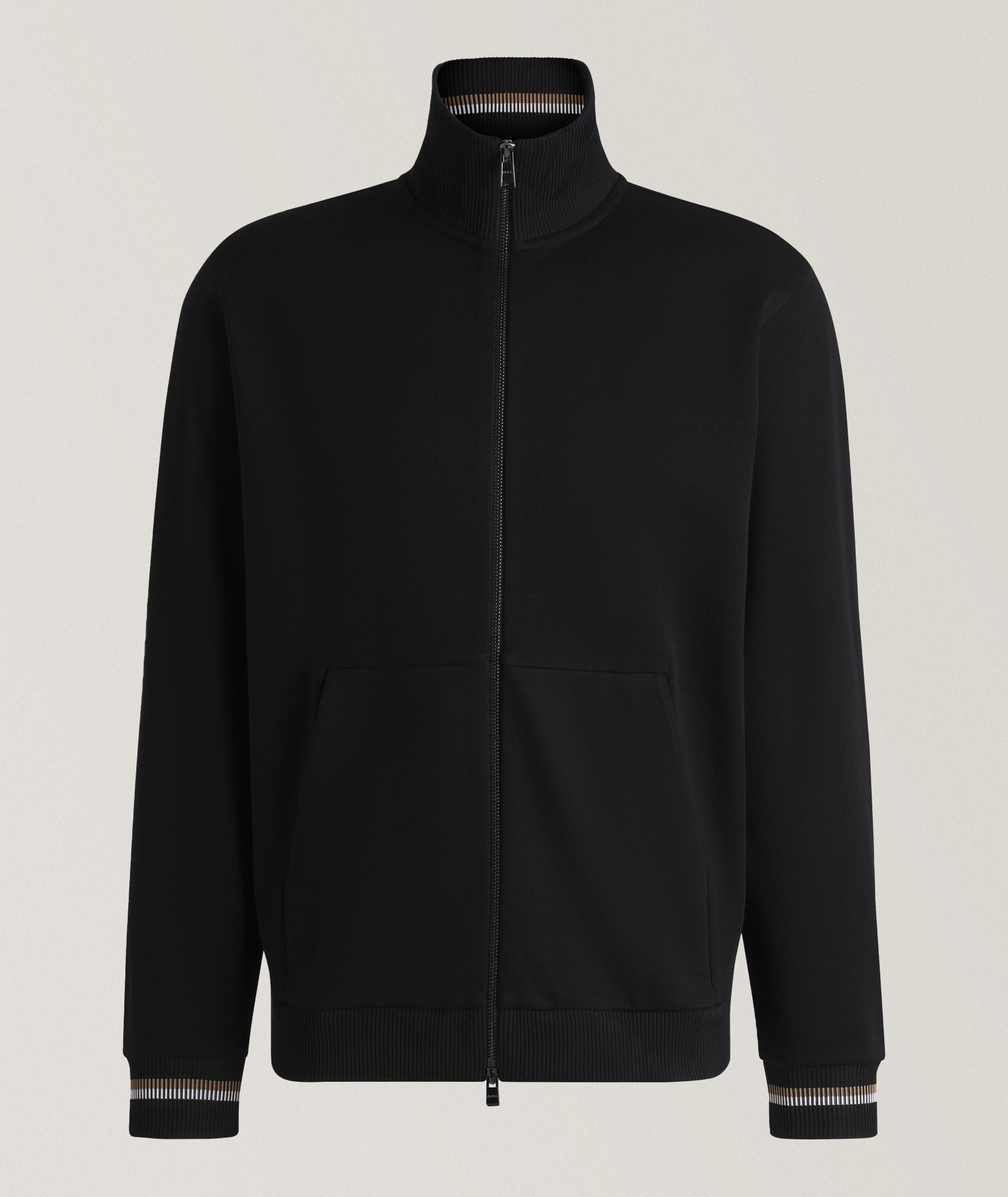 C-Siza Mercerized-Cotton Stripe Sweatshirt image 0