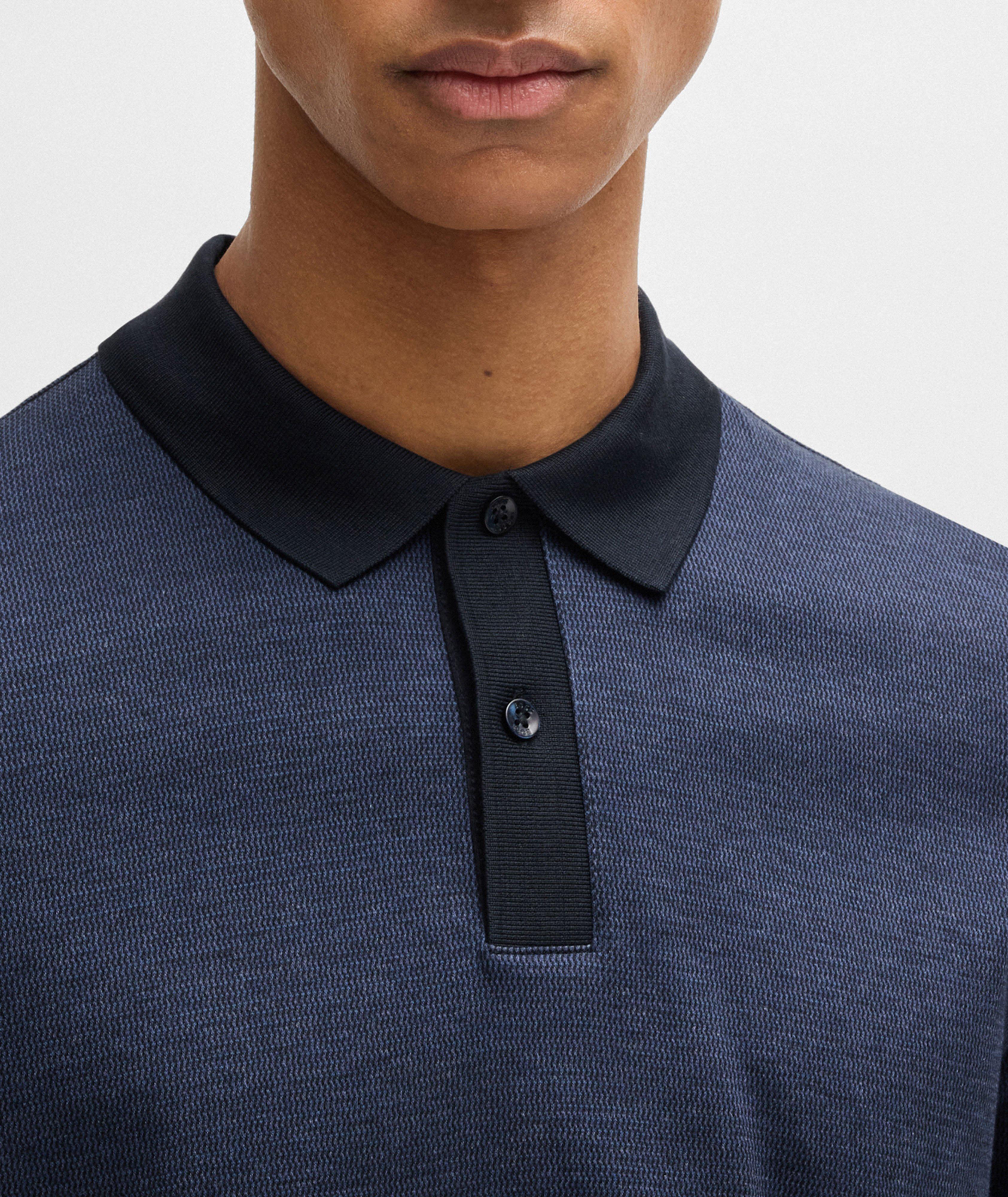 Parlay Mercerized Micro-Pattern Polo   image 3