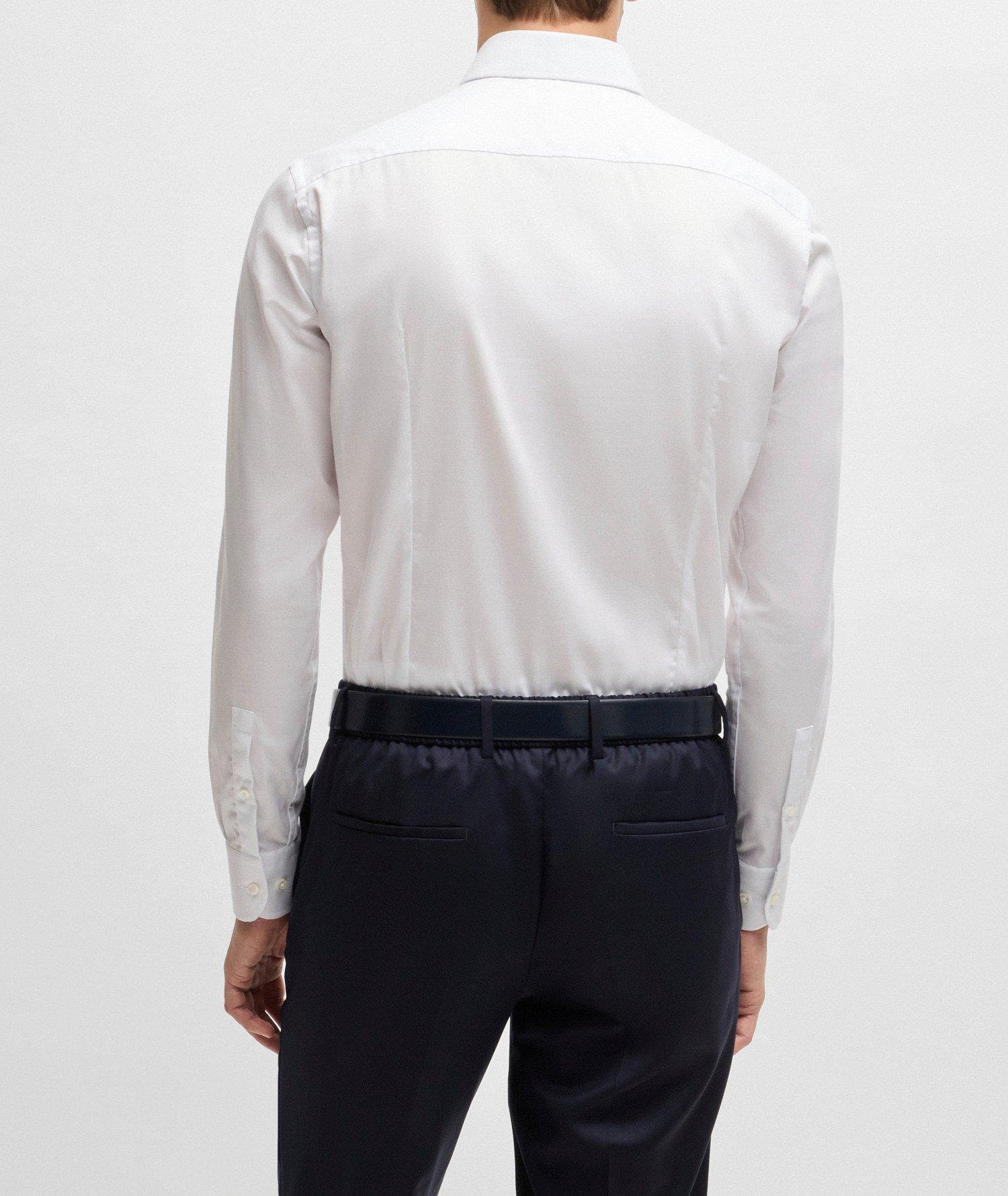 Hank Structured Cotton Dress Shirt  image 2