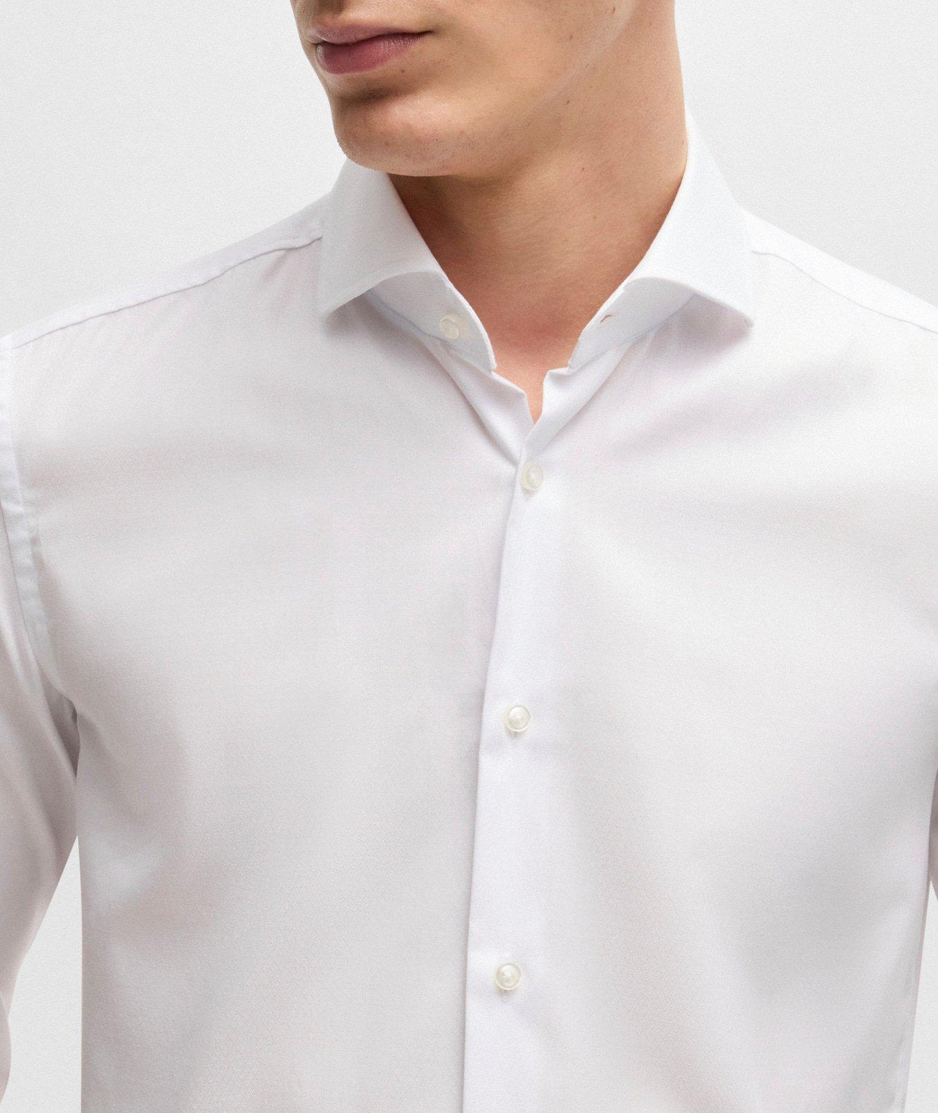 Hank Structured Cotton Dress Shirt  image 3