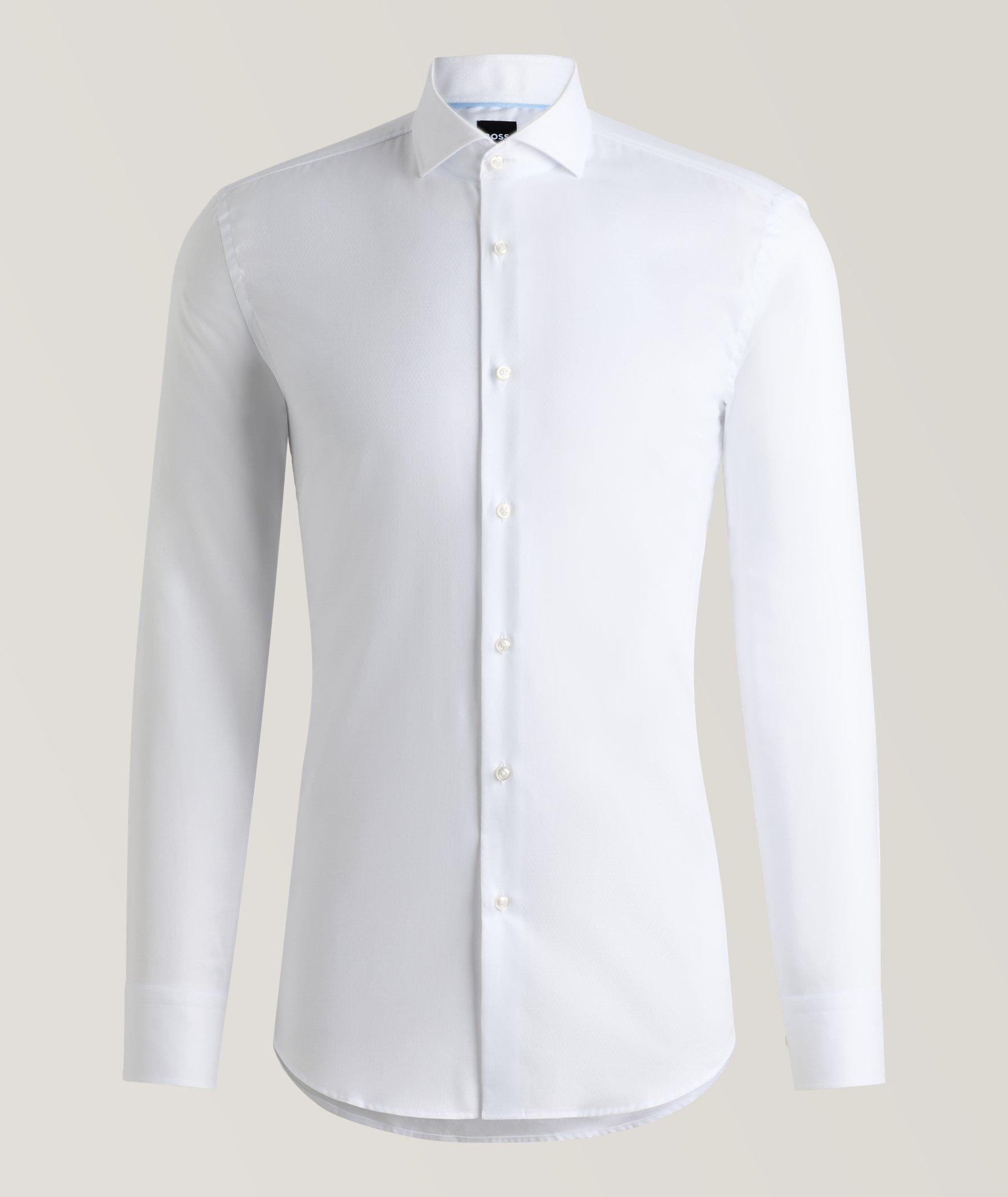 Hank Structured Cotton Dress Shirt  image 0